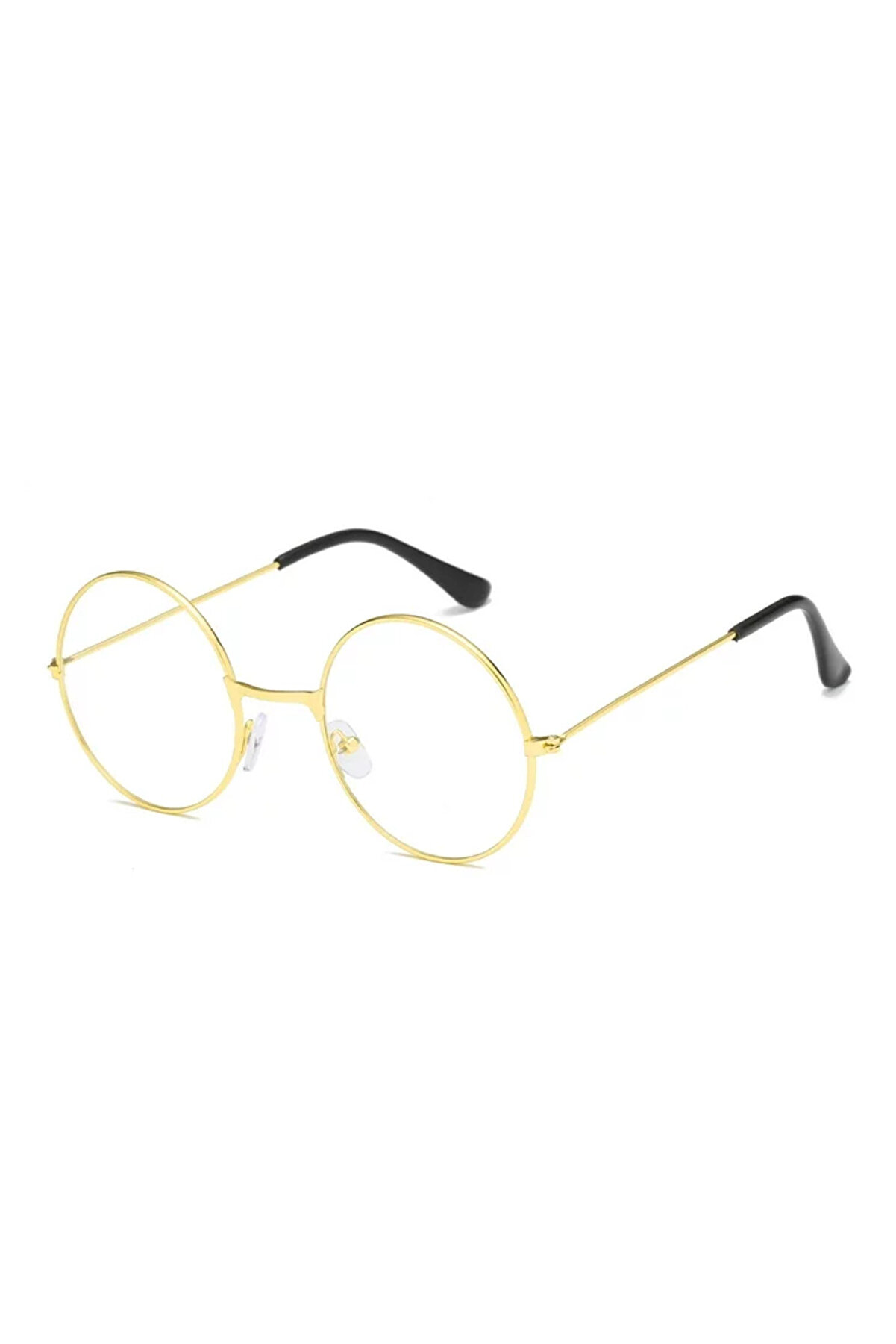 Ethab Ti̇caret John Lennon Tarzı Gold &Ccedil;er&ccedil;eveli̇ Şeffaf G&ouml;zl&uuml;k