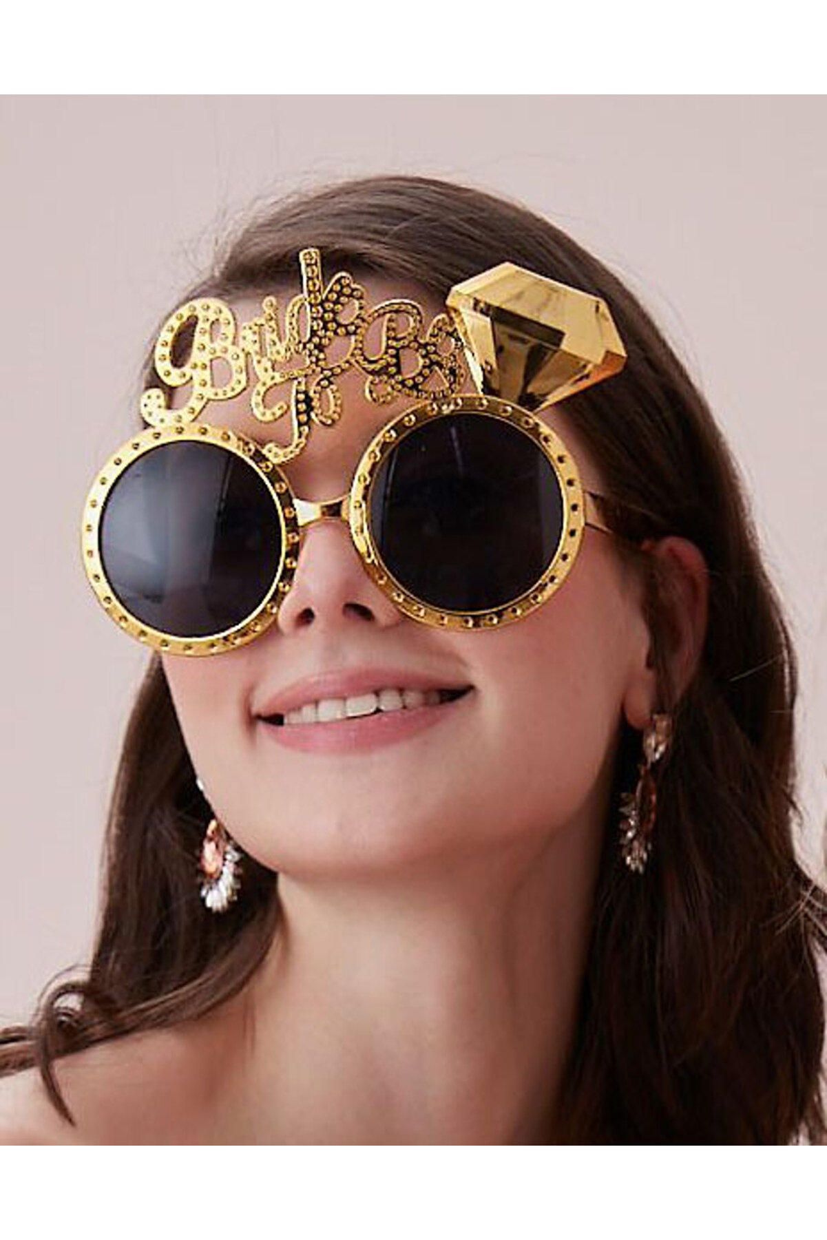 Ethab Ti̇caret Altın Renk Bri̇de To Be Yazılı Geli̇n G&ouml;zl&uuml;ğ&uuml;