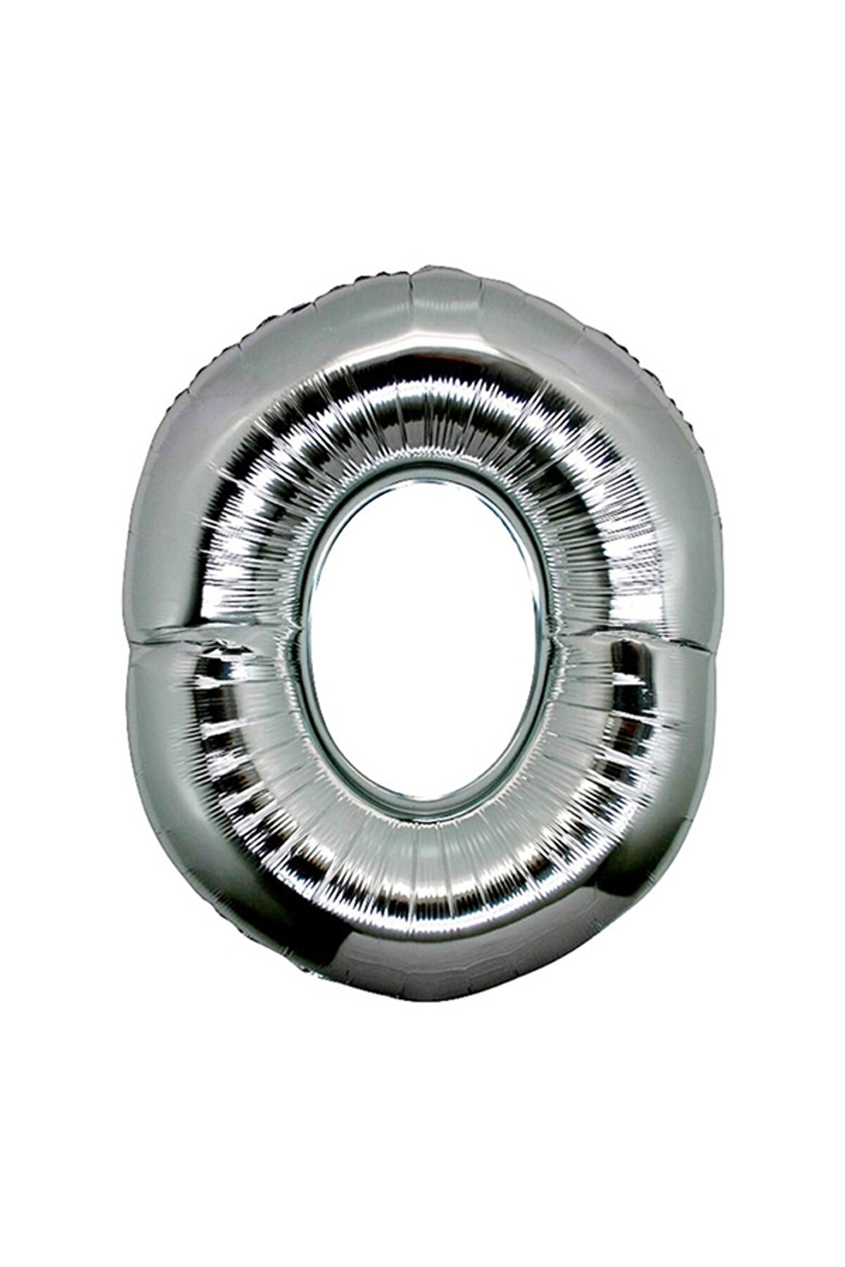 Ethab Ti̇caret G&uuml;m&uuml;ş Rengi̇ Folyo Harf Balon 1 Metre