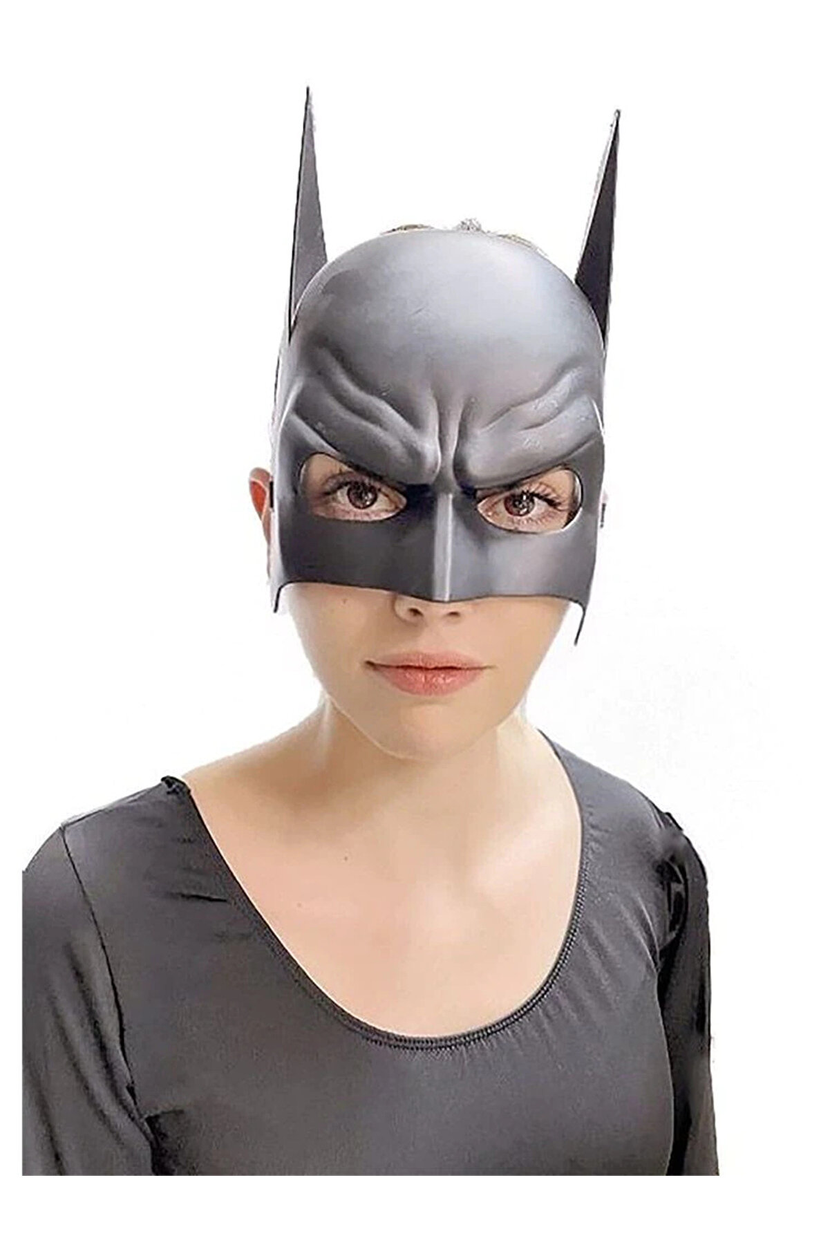 Ethab Ti̇caret Si̇yah &Ccedil;ocuk Batman Maskesi̇ Lasti̇kli̇