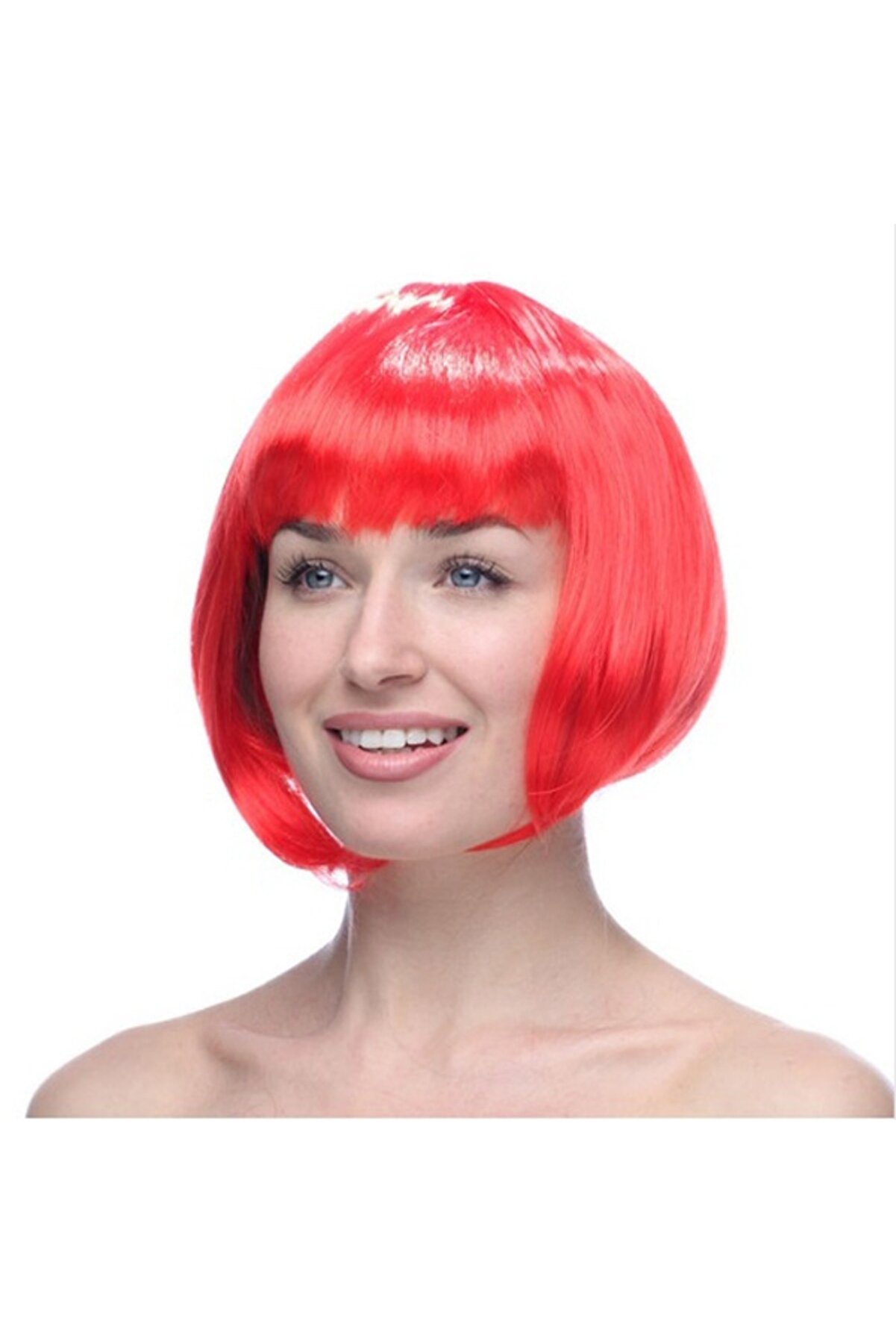 Ethab Ti̇caret Kırmızı Peruk Sa&ccedil;