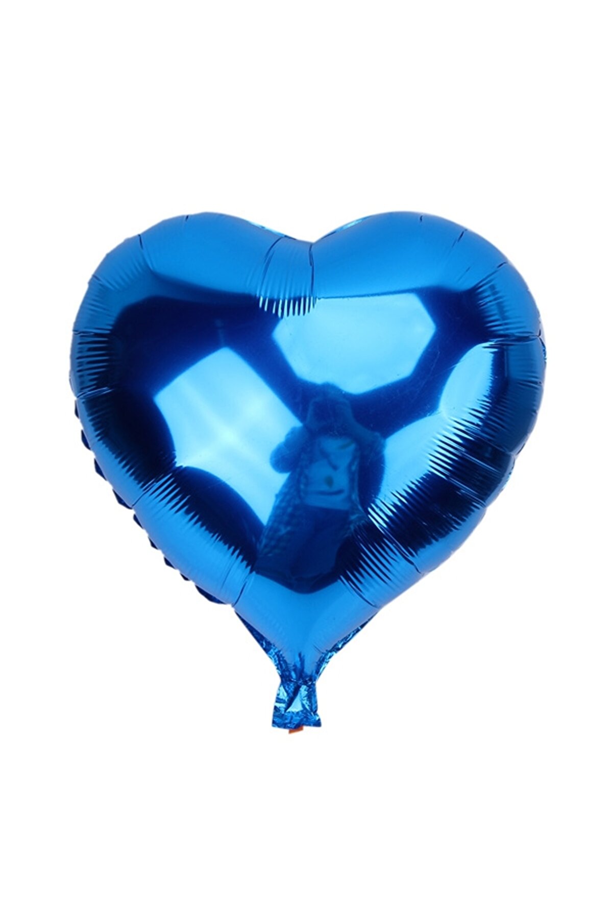 Ethab Ti̇caret Mavi̇ Kalp Folyo Balon 45 Cm.