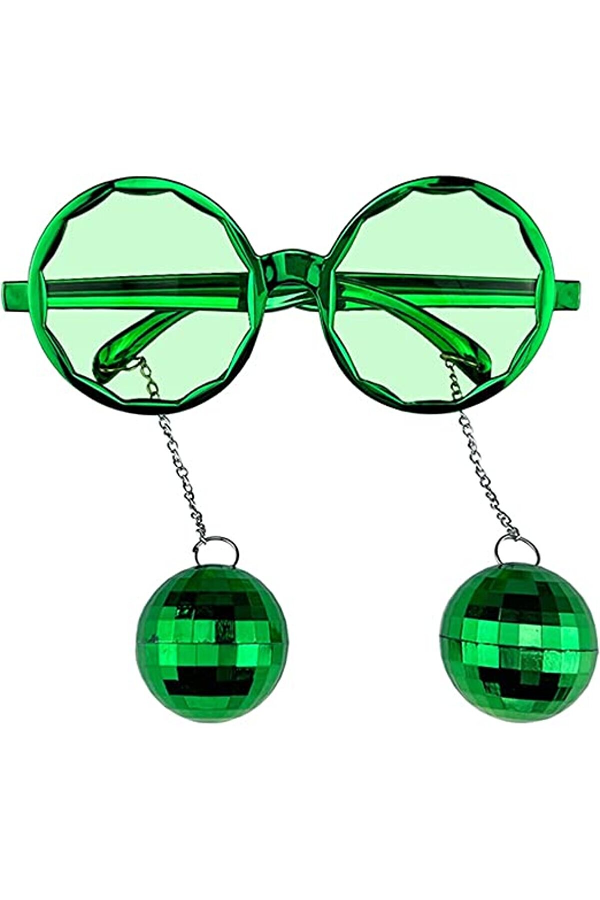 Ethab Ti̇caret Di̇sko Toplu K&uuml;peli̇ Parti̇ G&ouml;zl&uuml;ğ&uuml; Yeşi̇l Renk