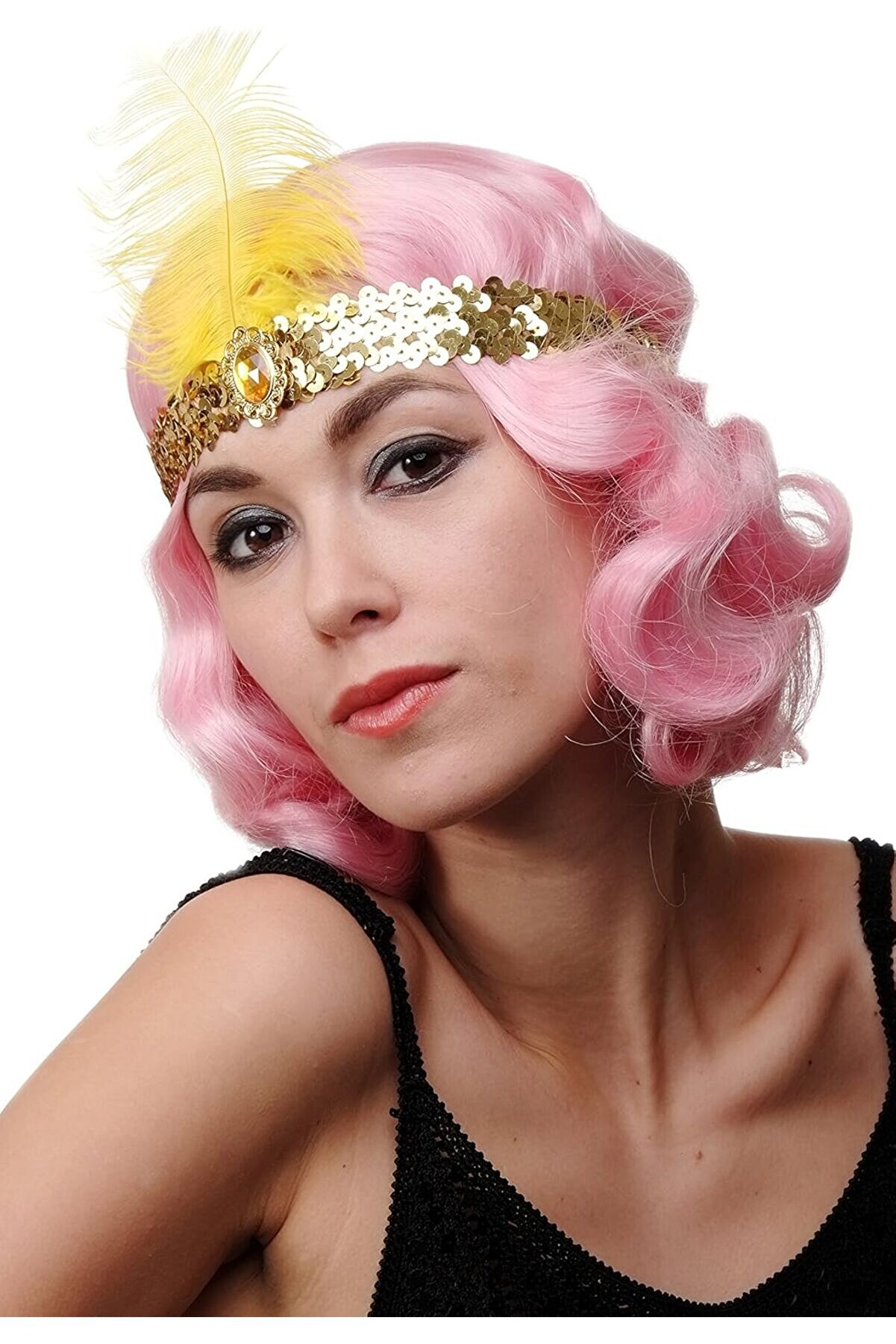 Ethab Ti̇caret Altın Renk &Ccedil;arli̇ston Sa&ccedil; Bandı