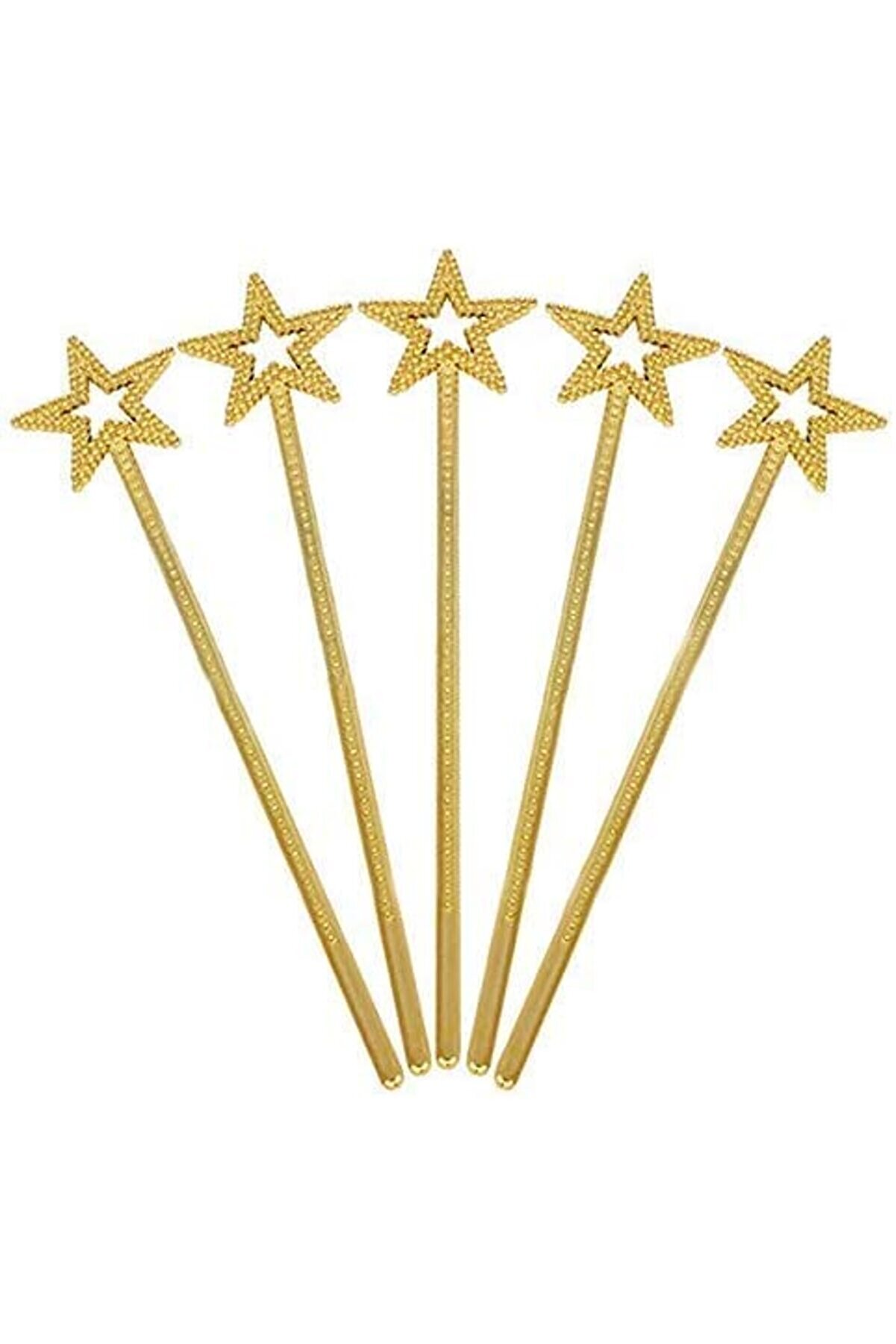 Ethab Ti̇caret Altın Renk Yıldız Peri̇ Asası