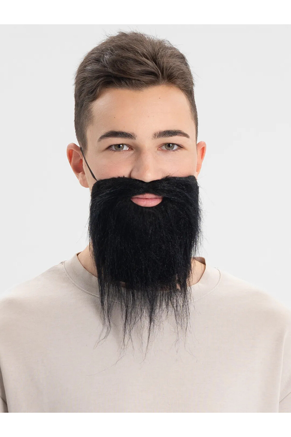 Ethab Ti̇caret Si̇yah Renk Takma Sakal