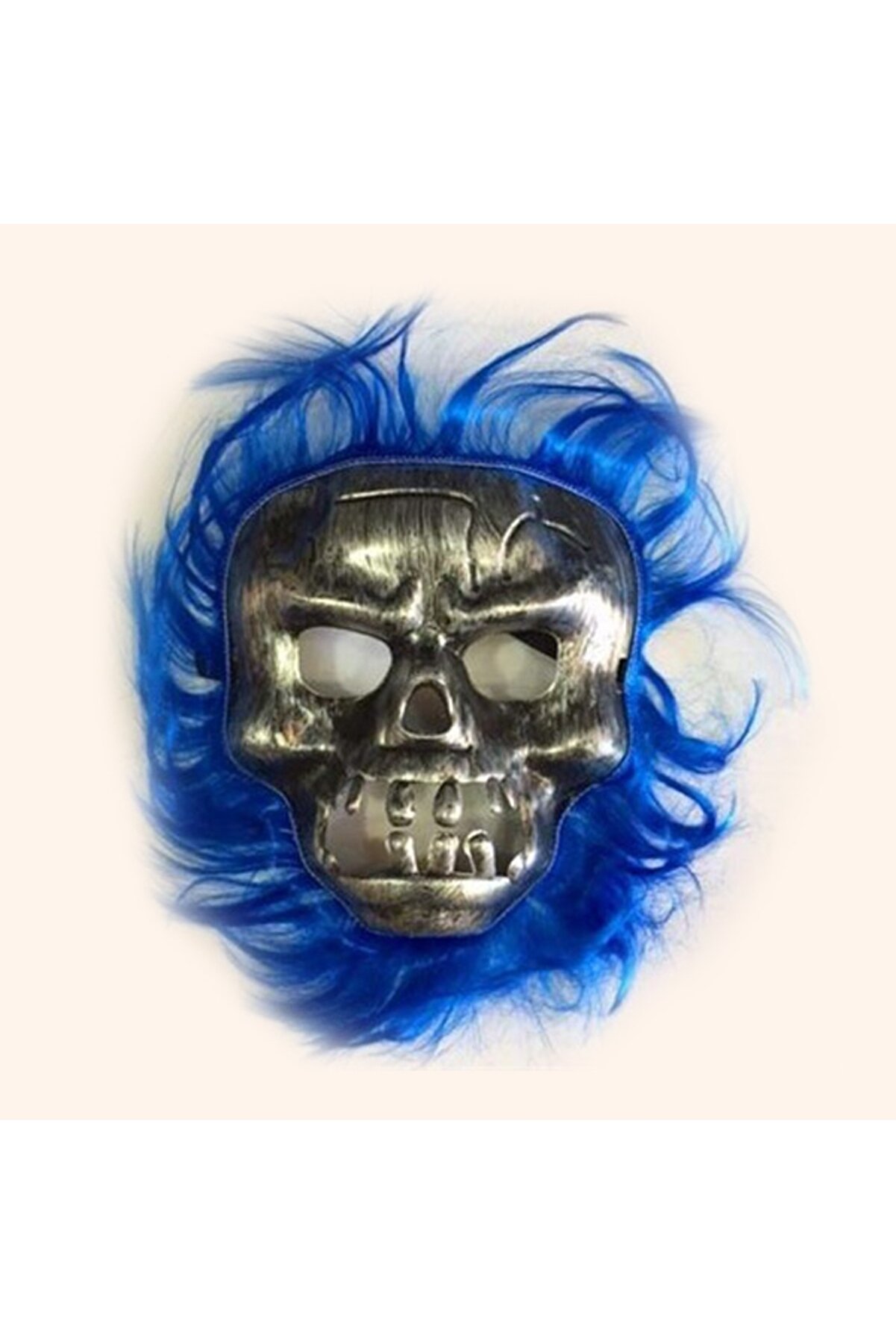 Ethab Ti̇caret Cadılar Bayramı Maskesi̇ Laci̇vert