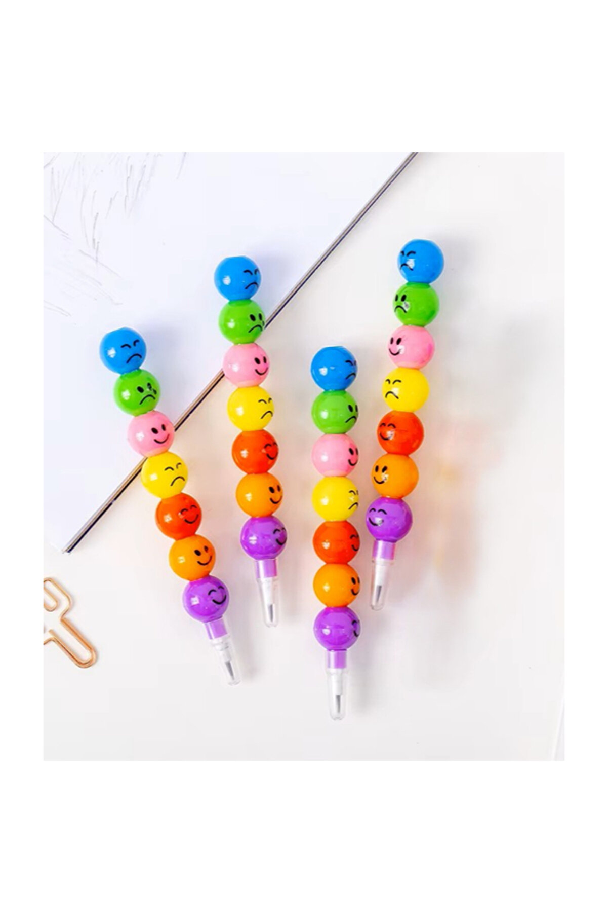 Ethab Ti̇caret Emoji̇li̇ Yumurtlayan Kalem Seti̇ 4 L&uuml;