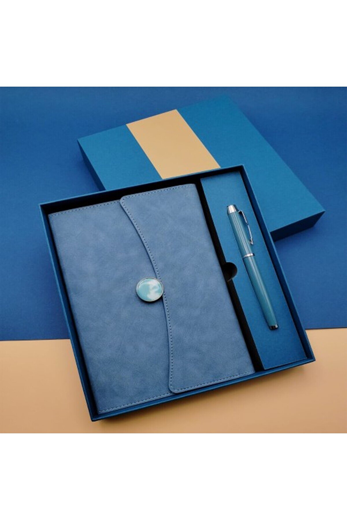 Kutulu Defter Kalem Set