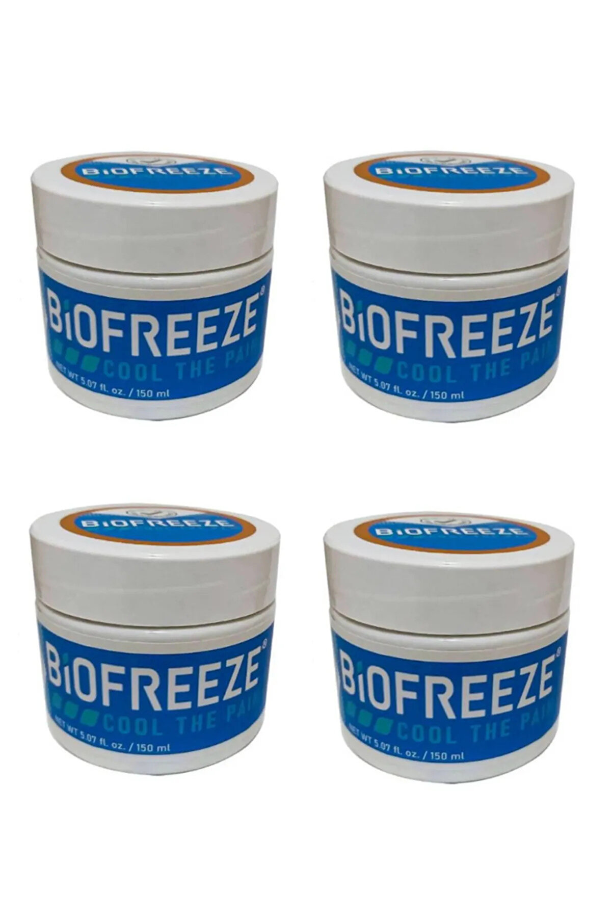 Natural Creams BioFreeze Masaj Kremi 4 ADET