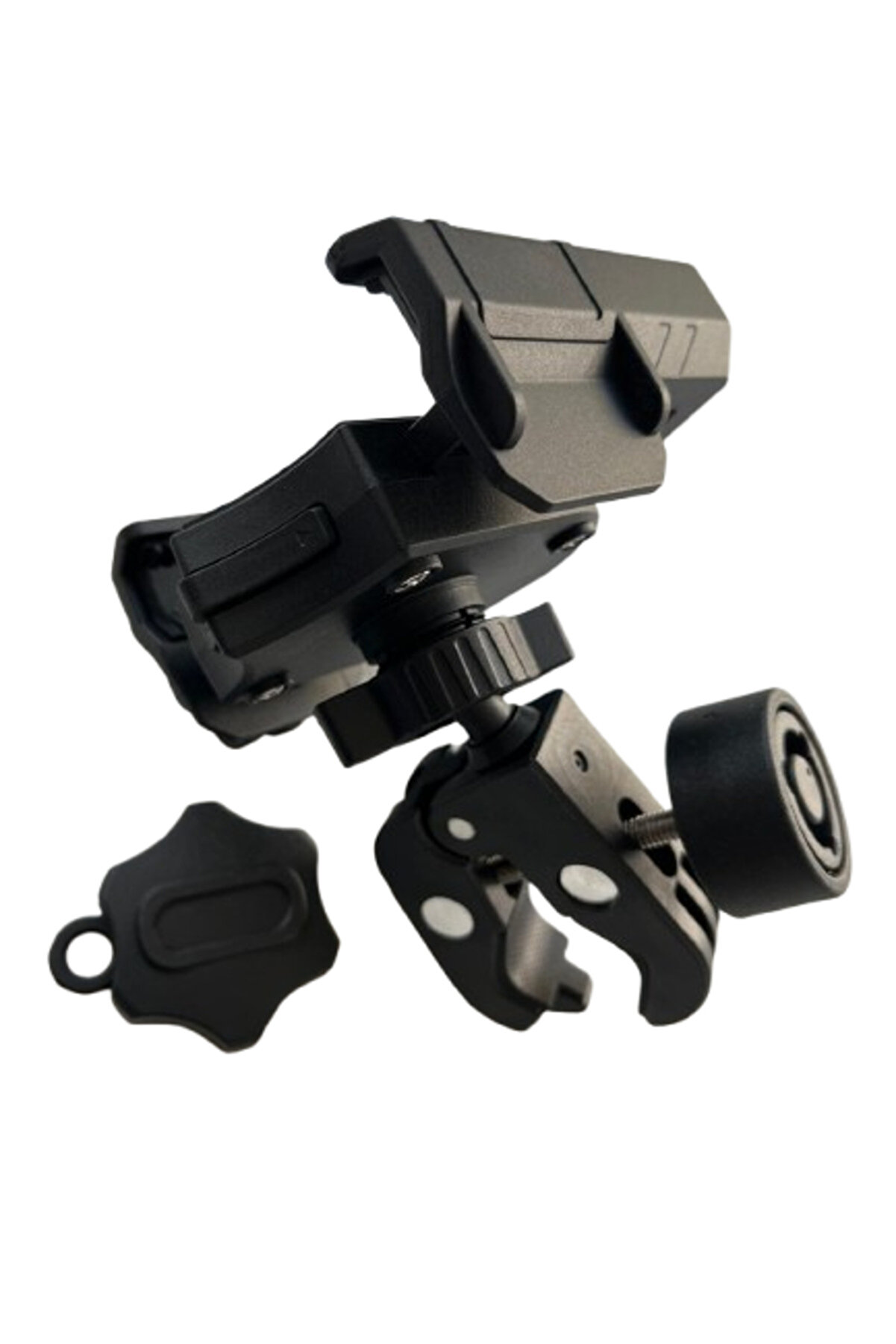 Motosi̇klet Scooter Atv Bi̇si̇klet Yandan Ki̇li̇tlemeli̇ Gi̇don Bağlantılı Telefon Tutucu A+++ Kali̇teli̇