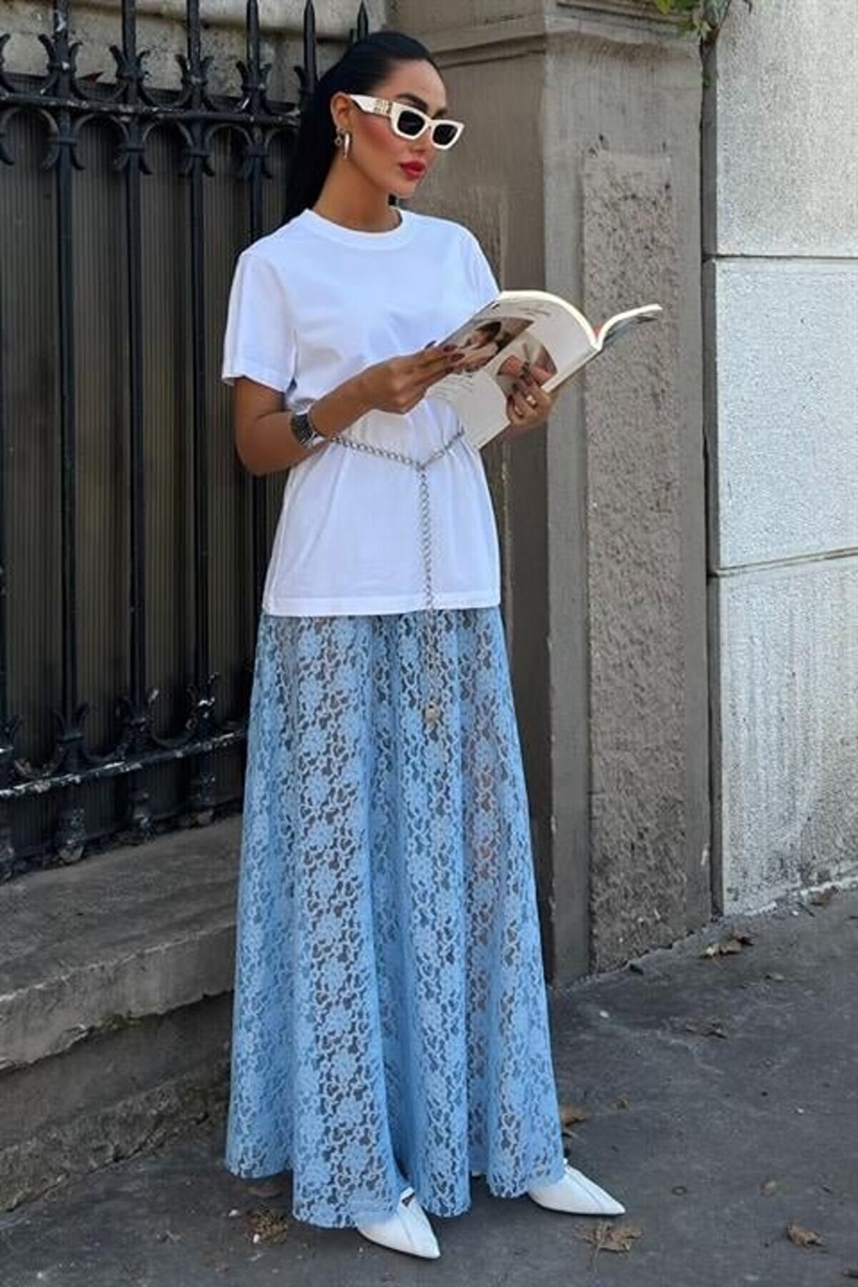 Eyesof Maxi̇ Dantel Etek 4047