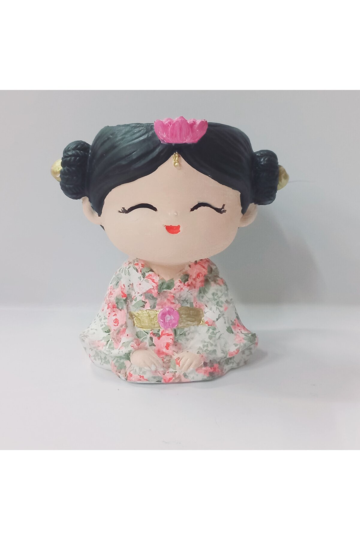 Kalıpcınızburada Japon Kız Saksı Si̇li̇kon Kalıp -K7970