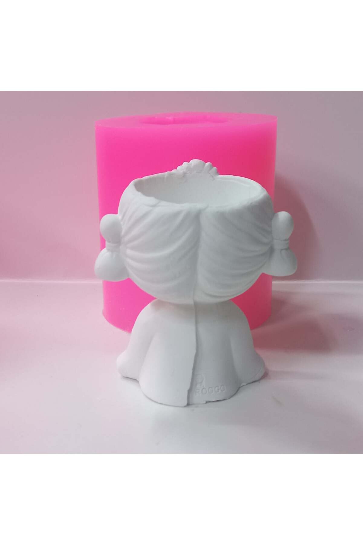 Kalıpcınızburada Japon Kız Saksı Si̇li̇kon Kalıp - K7968