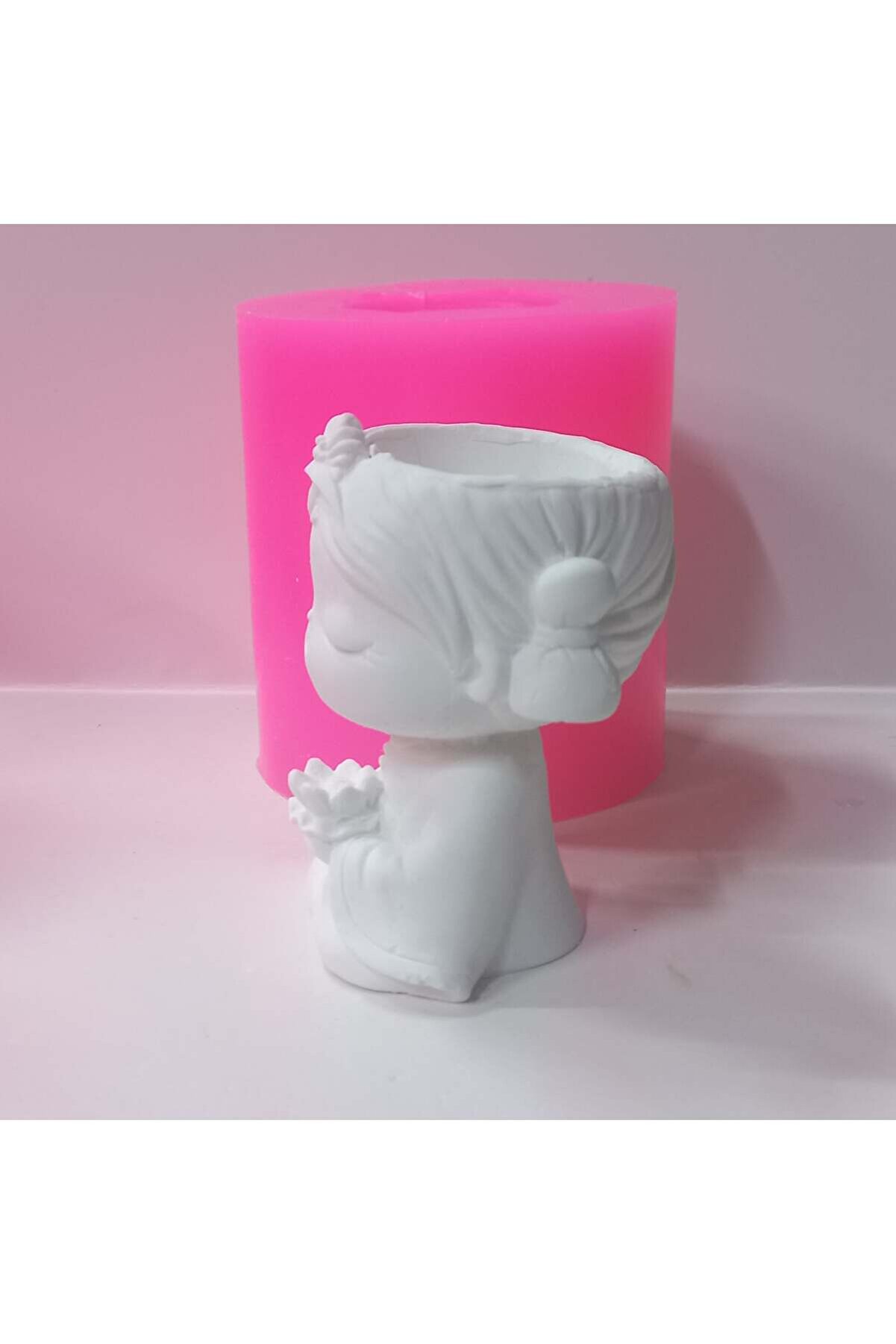 Kalıpcınızburada Japon Kız Saksı Si̇li̇kon Kalıp - K7968