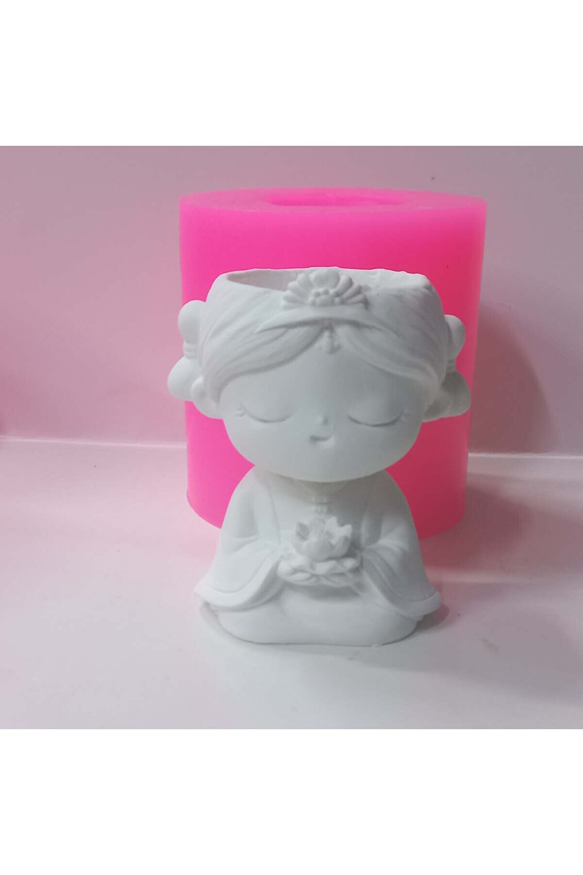 Kalıpcınızburada Japon Kız Saksı Si̇li̇kon Kalıp - K7968