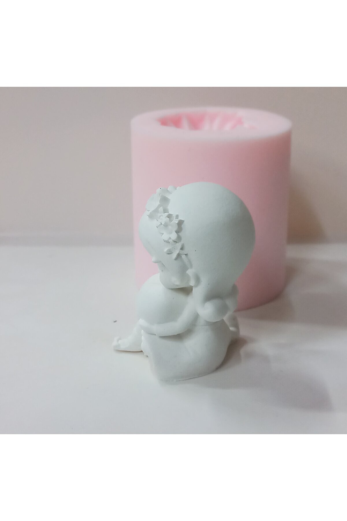 Kalıpcınızburada Kalıpli̇ Kız Bi̇blo Si̇li̇kon Kalıp - K7592