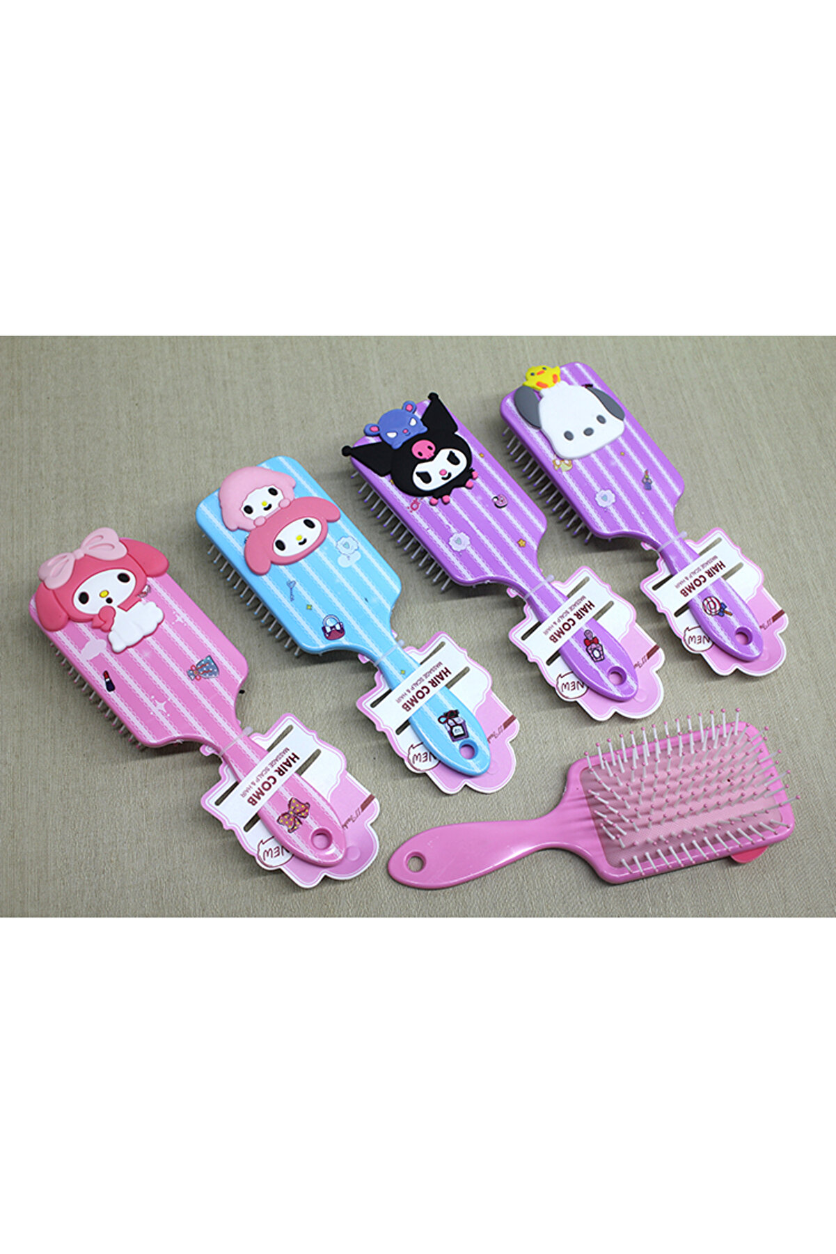 Ethab Ti̇caret Kuromi̇, Hello Ki̇tty, Ci̇nnamon, My Melody Sa&ccedil; Tarağı Model 2