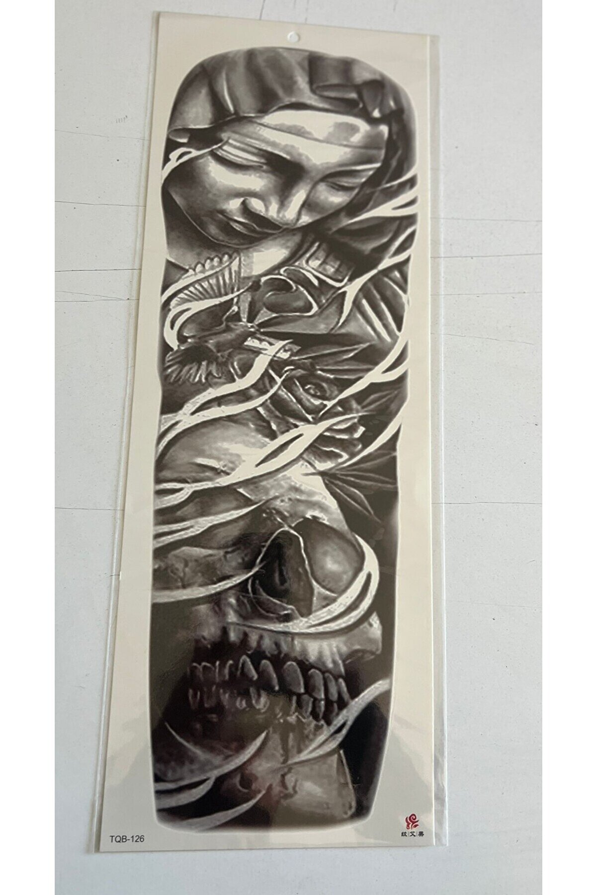 Ai̇rbrush Tattoo Yaşam 1 Hafta Kalıcı 4 Adet Bi̇rden Tam Kol Bacak Kaplama 46 Cm Geçi̇ci̇ Dövme Seti̇