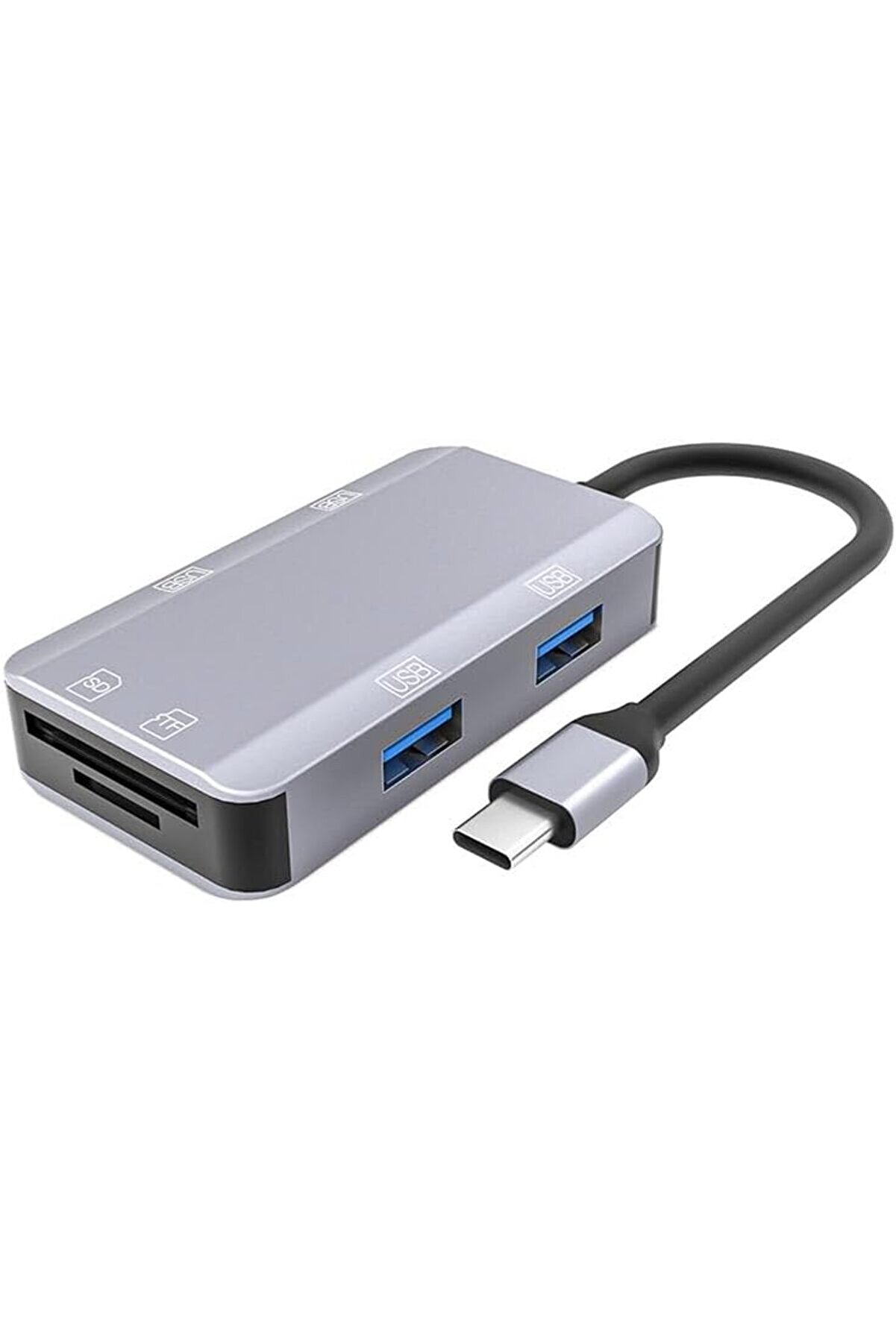 STOREMAX Ezg MT87 6in1 USB 3.1 Type-C Çoklayıcı OTG Kart Okuyucu Mac iPhone 15 16 ile Uyumlu Metal Kasa Ez