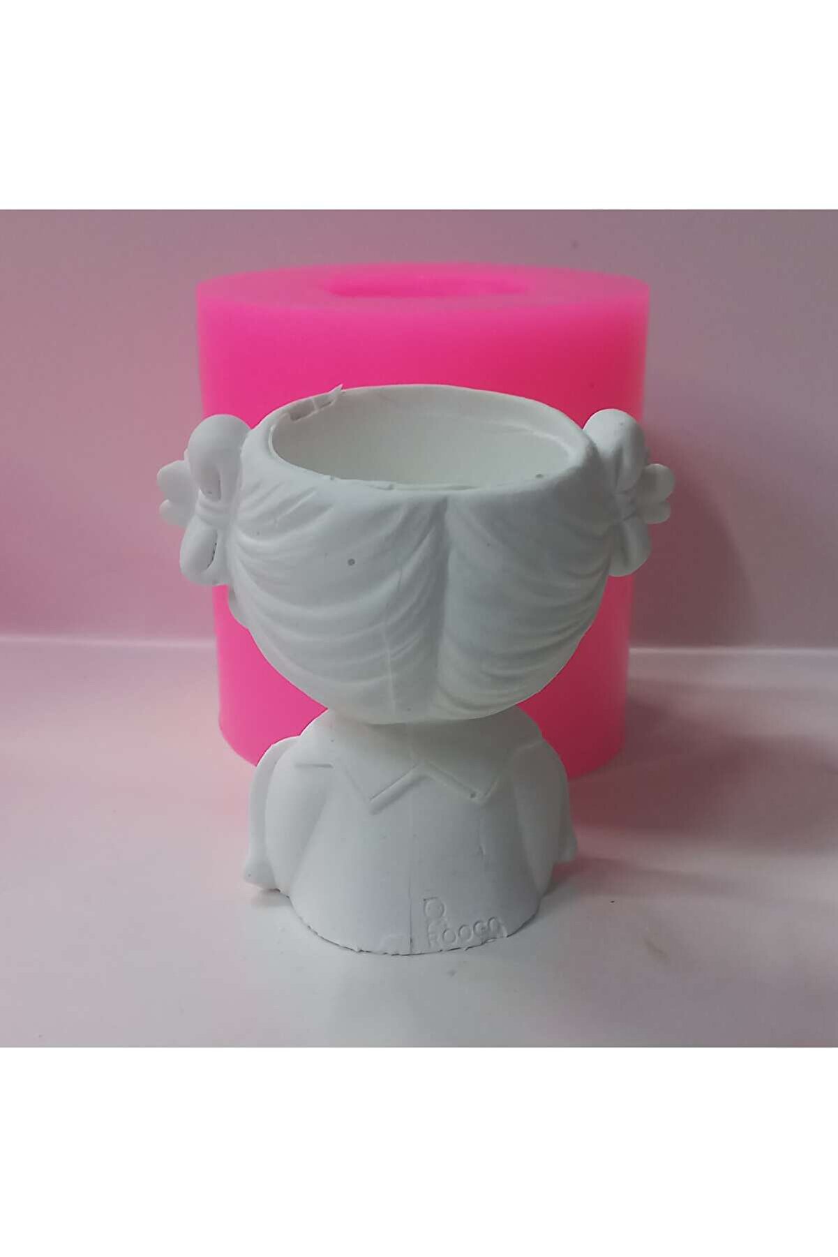 Kalıpcınızburada Japon Kız Saksı Si̇li̇kon Kalıp -K7969