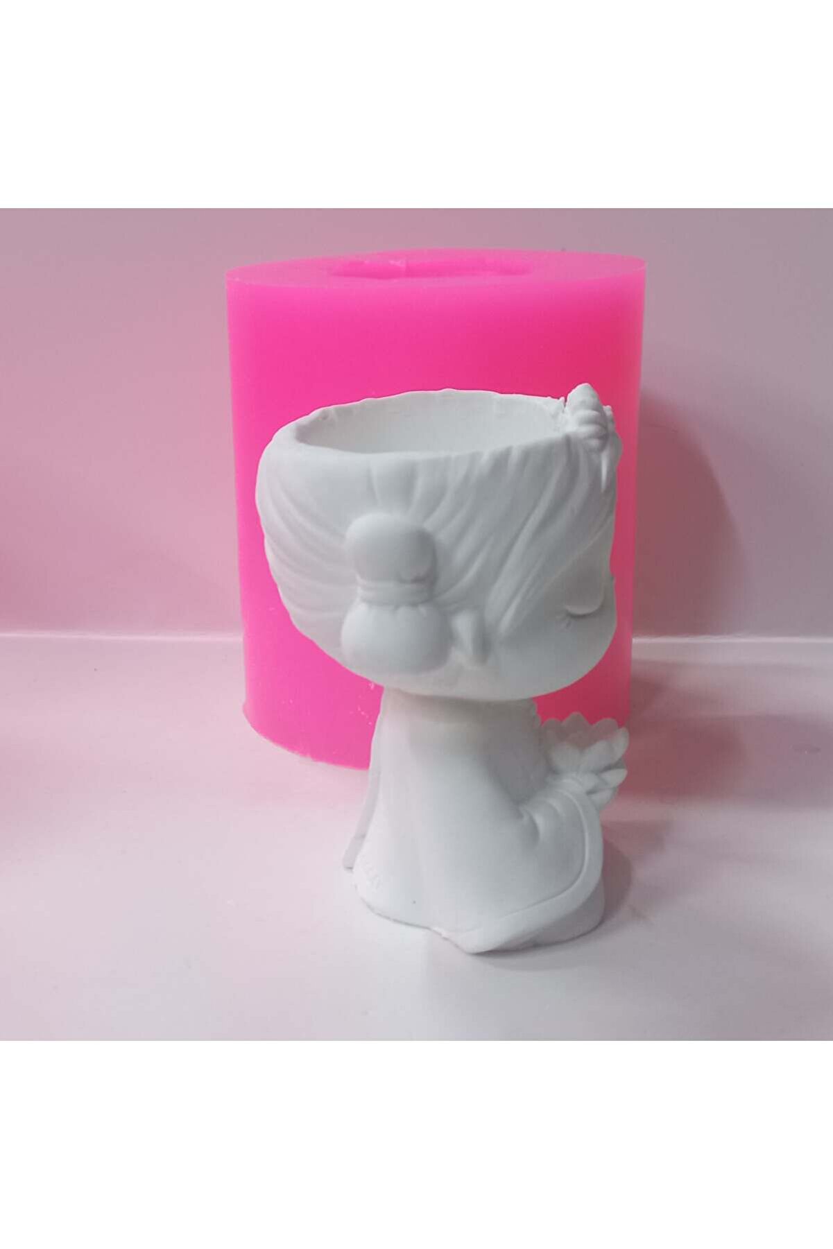 Kalıpcınızburada Japon Kız Saksı Si̇li̇kon Kalıp - K7968