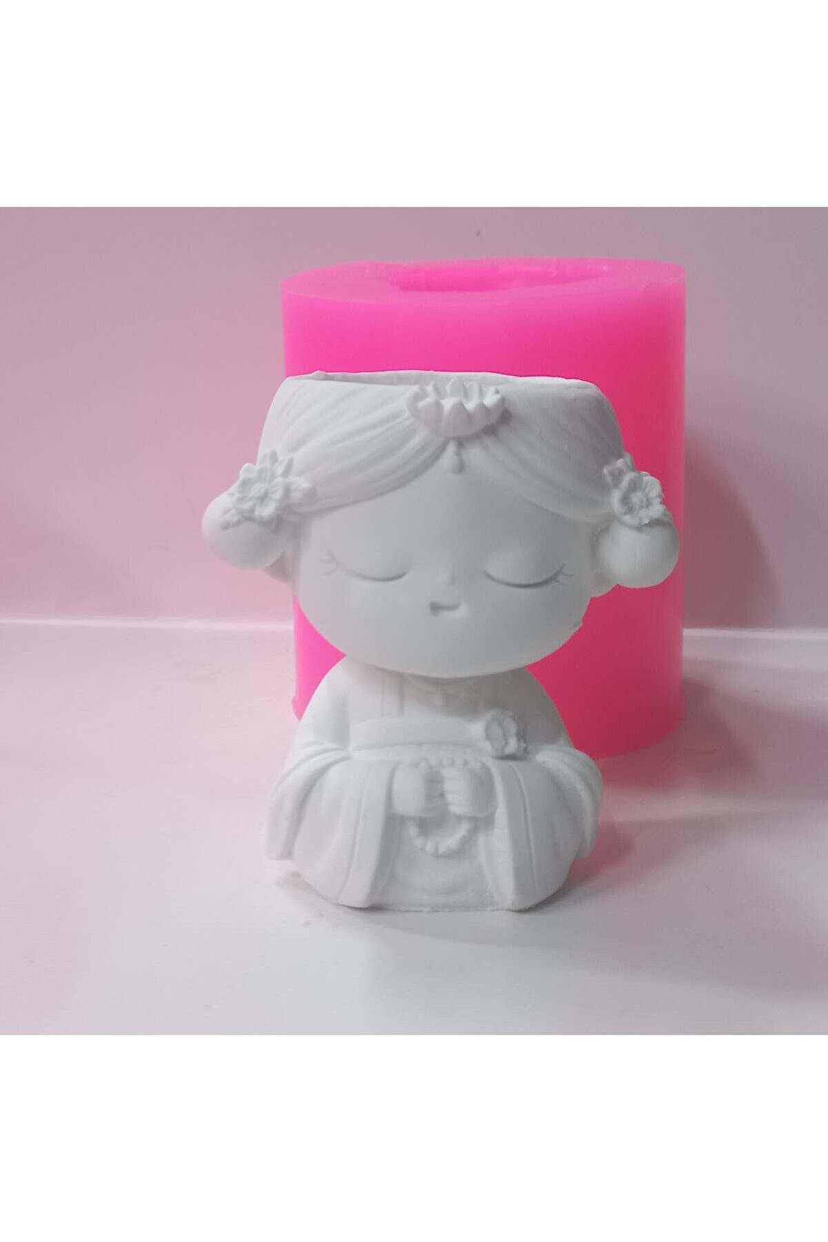 Kalıpcınızburada Japon Kız Saksı Si̇li̇kon Kalıp - K7967