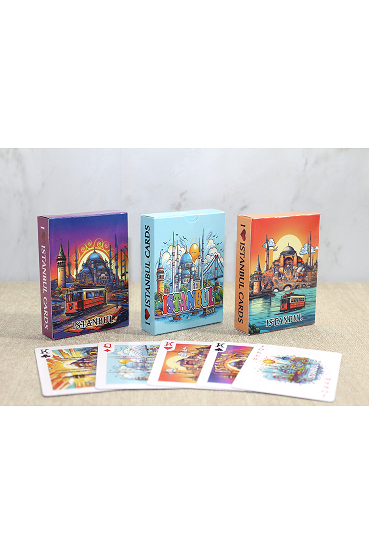 Ethab Ti̇caret İstanbul Temalı Oyun Kartı