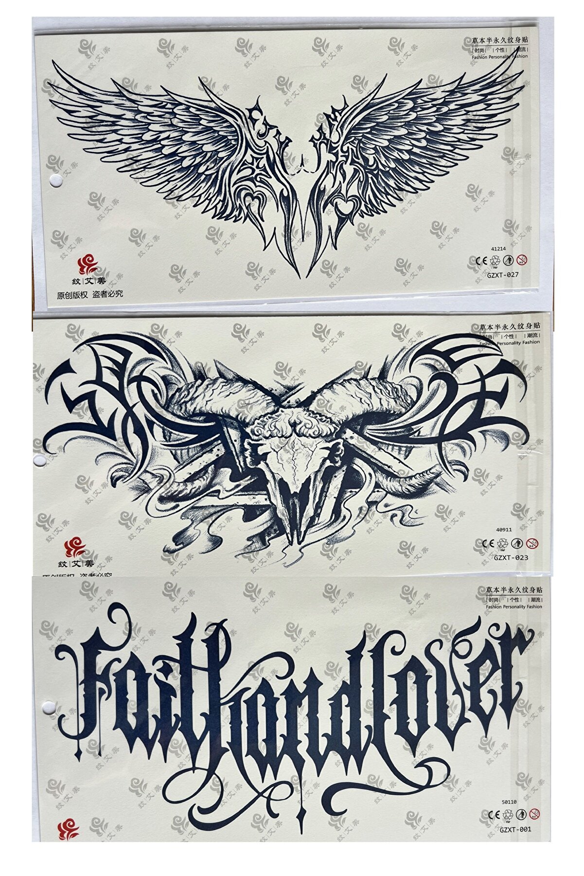 Ai̇rbrush Tattoo Yazılı Kanat 3 Hafta Kalıcı 3 Adet Sırt G&ouml;ğ&uuml;s İ&ccedil;i̇n B&uuml;y&uuml;k Boy Yarı Kalıcı D&ouml;vme