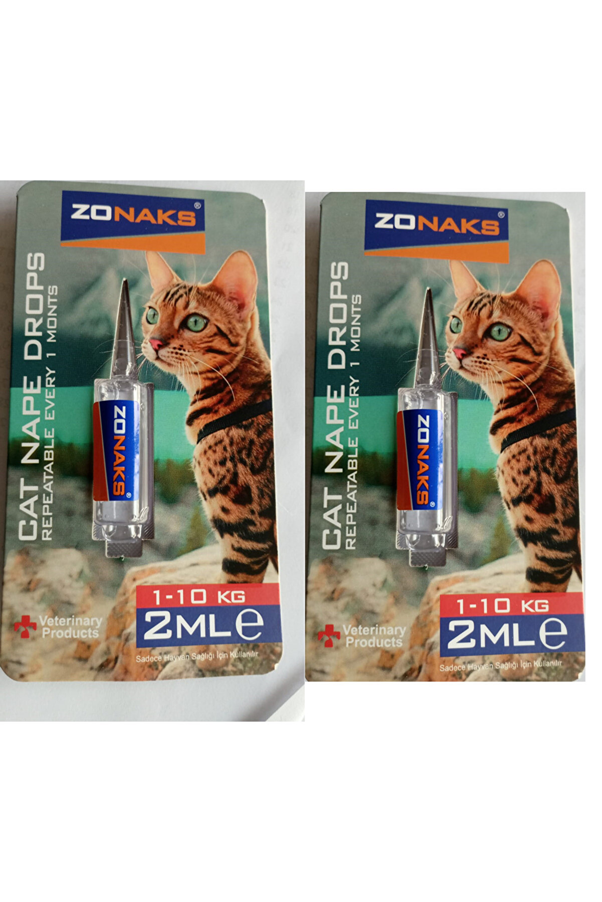 Zonax Kedi̇ Ense Dış Damla 2 Ml X 2 Adet