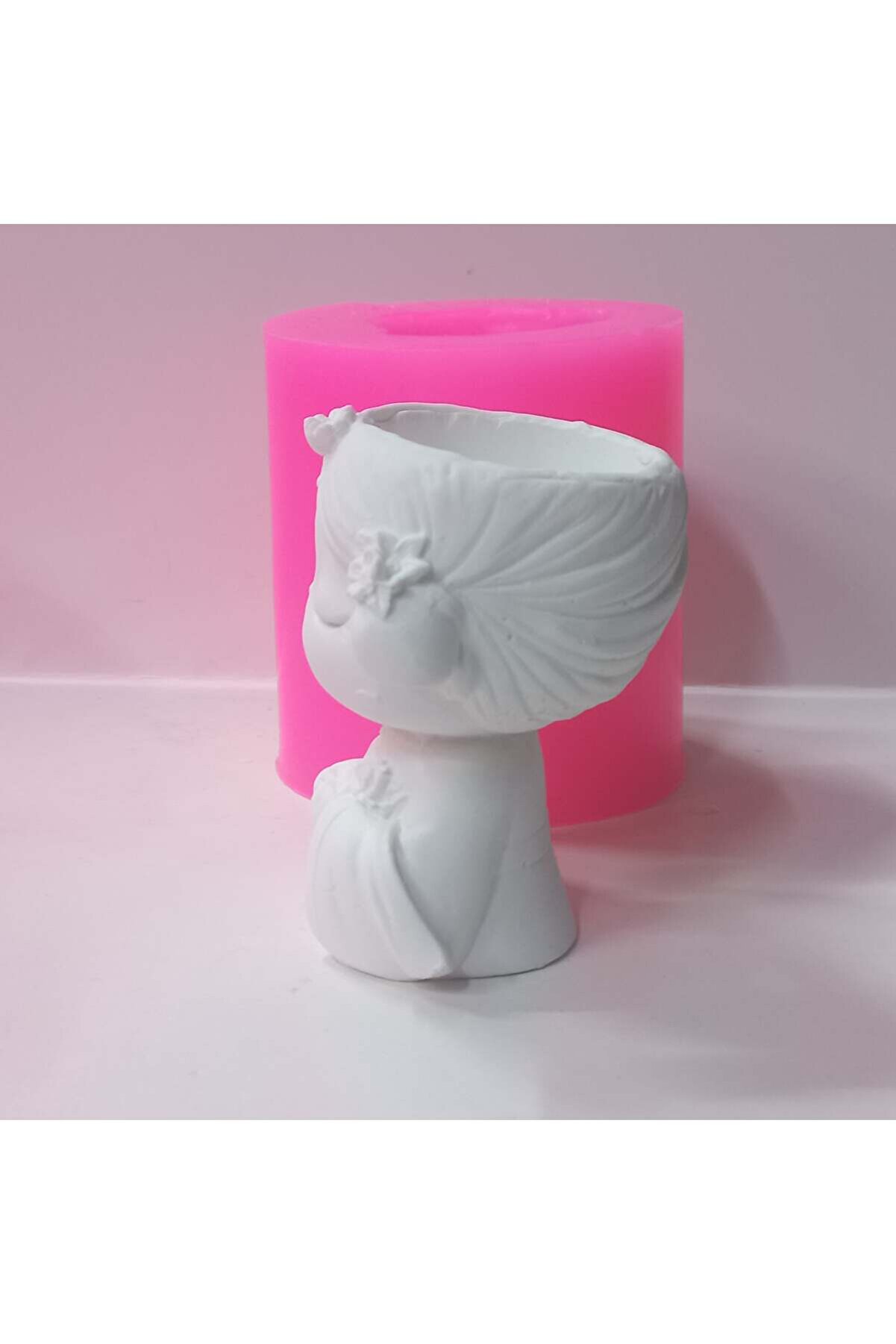 Kalıpcınızburada Japon Kız Saksı Si̇li̇kon Kalıp - K7967