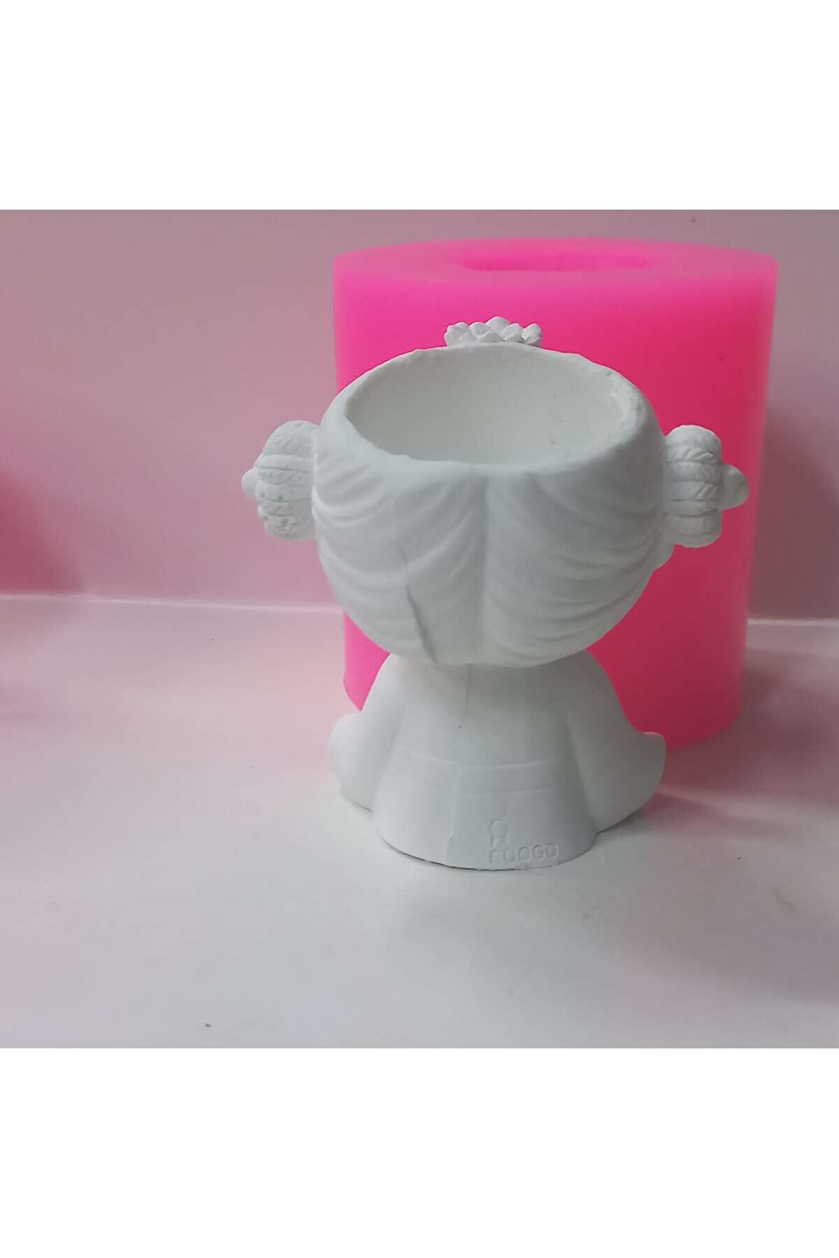 Kalıpcınızburada Japon Kız Saksı Si̇li̇kon Kalıp -K7970