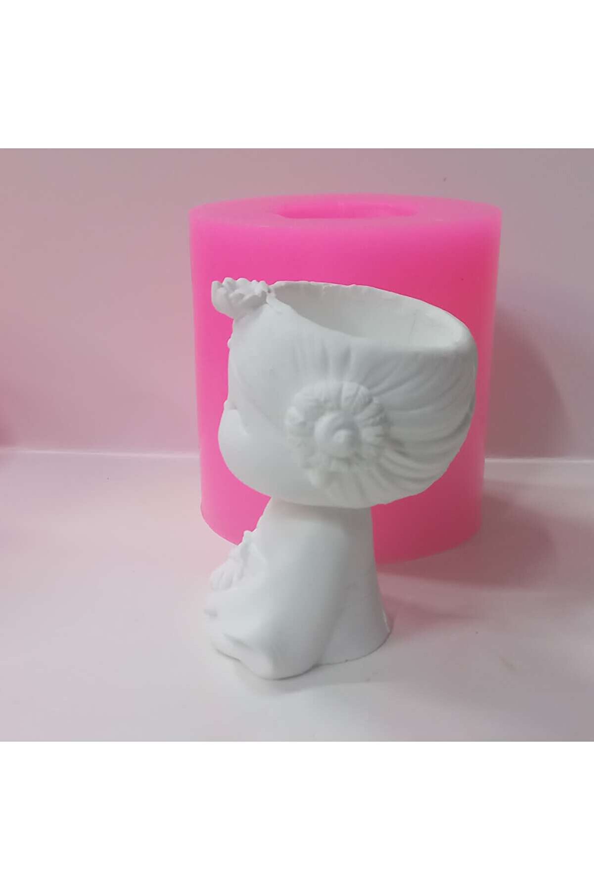 Kalıpcınızburada Japon Kız Saksı Si̇li̇kon Kalıp -K7970