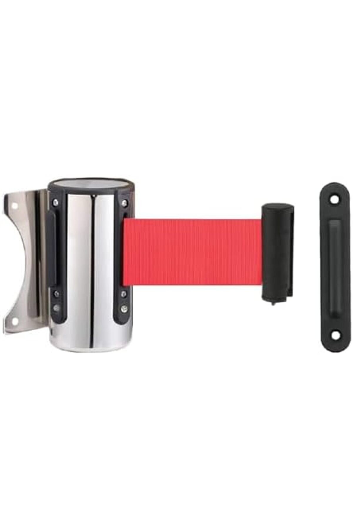 Lr-Ybdb Duvara Monte Şeri̇t Bari̇yer | 3M Geri̇ &Ccedil;eki̇lebi̇li̇r Şeri̇t | Paslanmaz &Ccedil;eli̇k G&ouml;vde