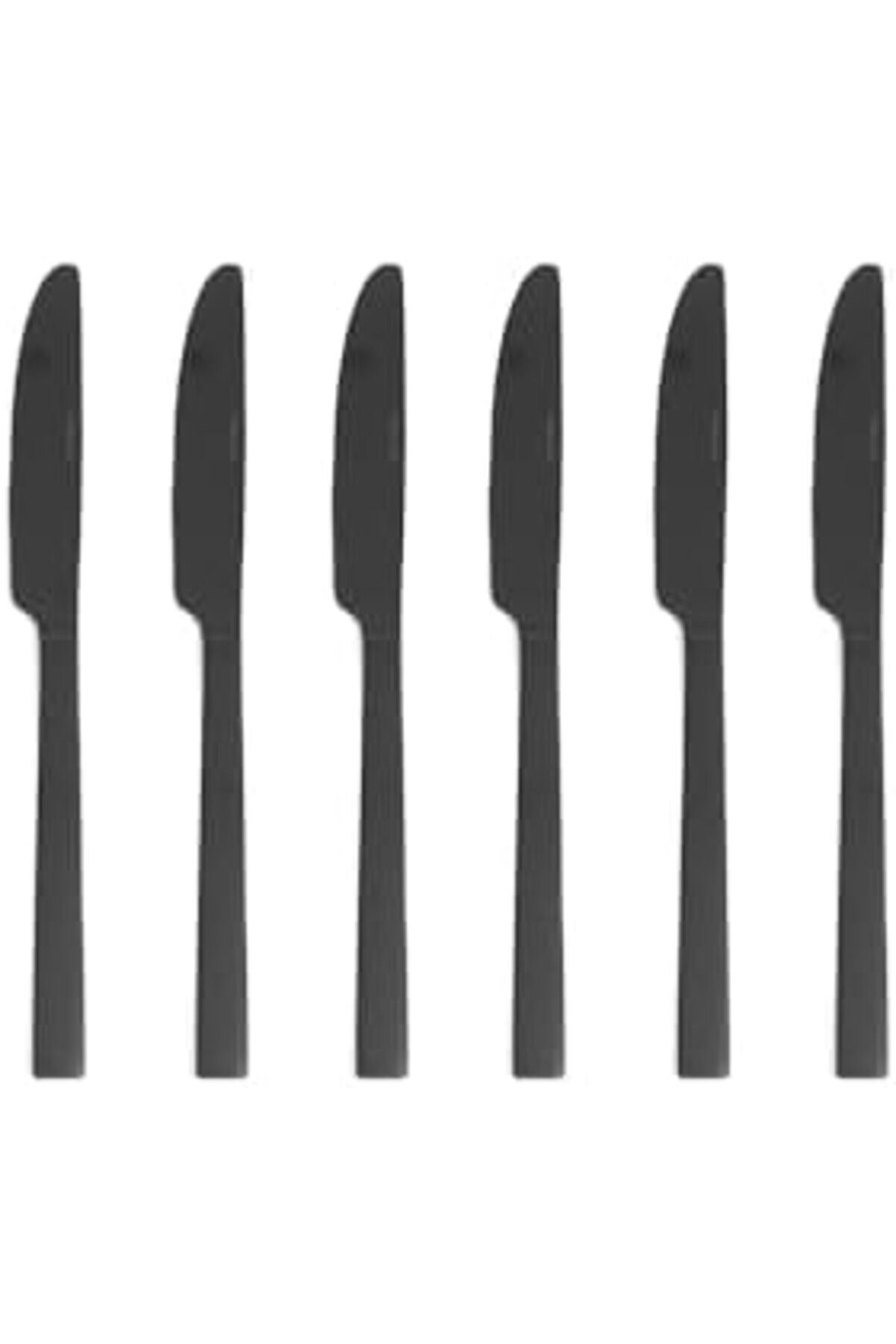 Goldtrack Quantum Mat Si̇yah Tatlı Bıçağı 19 Cm 6 Adet Goldbeam 995340