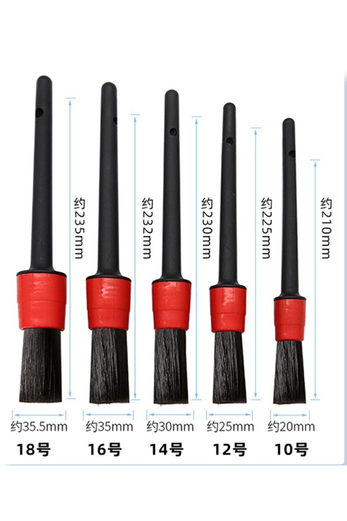 Ethab Ti̇caret Araba Detaylı Temi̇zli̇k Fır&ccedil;a Seti̇