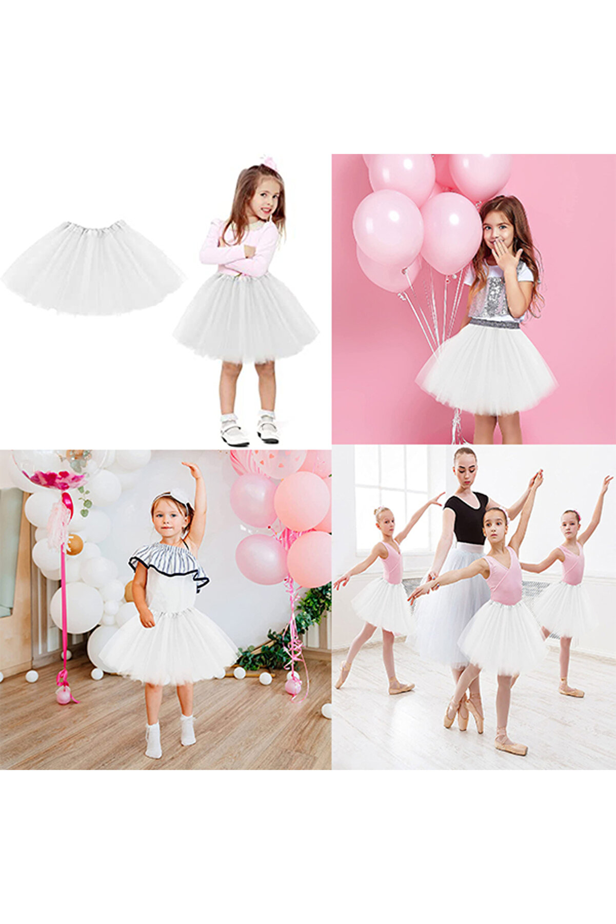 Ethab Ti̇caret Bale G&ouml;steri̇ Eteği̇ Beyaz