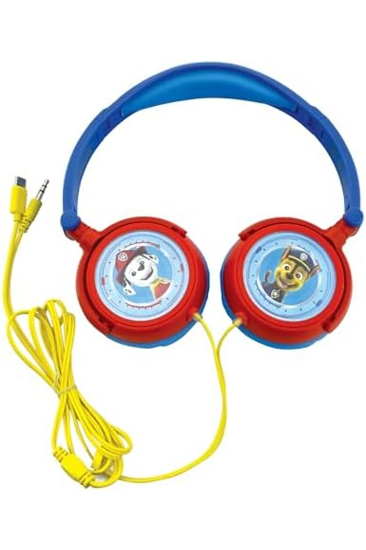 Lvnshop Paw Patrol Chase Kulaklık, Sınırlı Ses Gücü, Katlanabi̇li̇r Ve Ayarlanabi̇li̇r, Mavi̇/Kırmızı, Hp