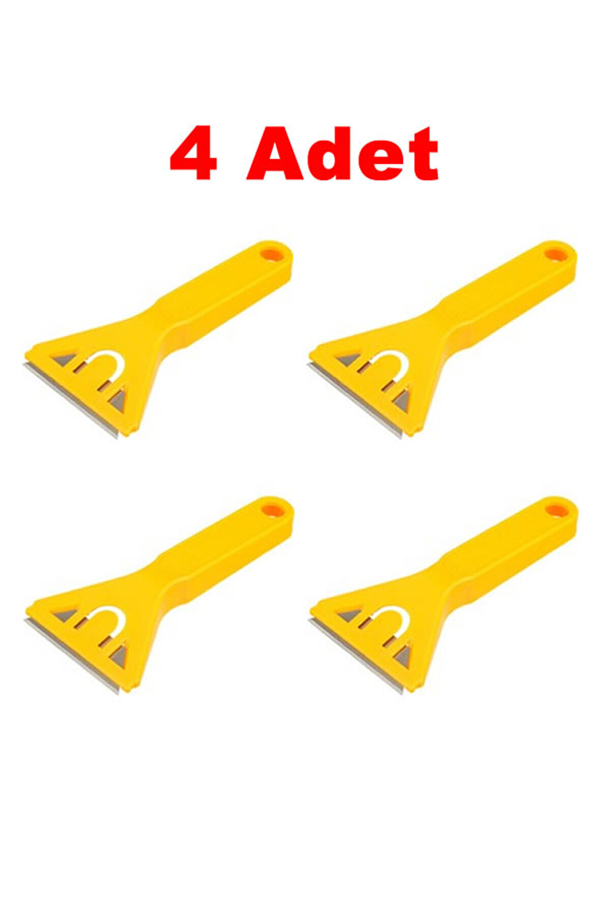 Eltos Ahtapot Cam Kazıma Yüzey Temizleme Bıçağı 4 Adet