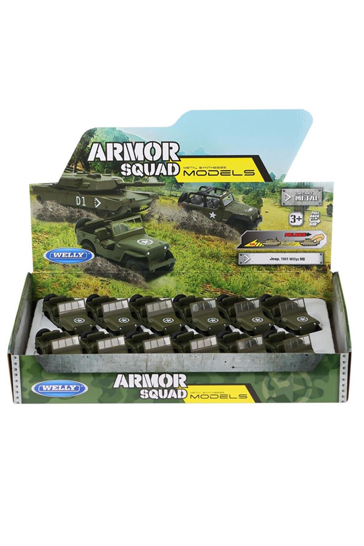 43723 Welly Jeep Wi̇llys 132 Karsan Oyuncak