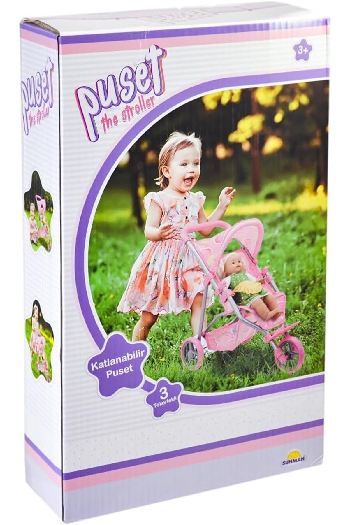 STOREMAX modazone Sun-Mlb-Bbk.Aks.Puset 3Tkr.Tenteli Çilek Dsn.Metal goldhype 842385