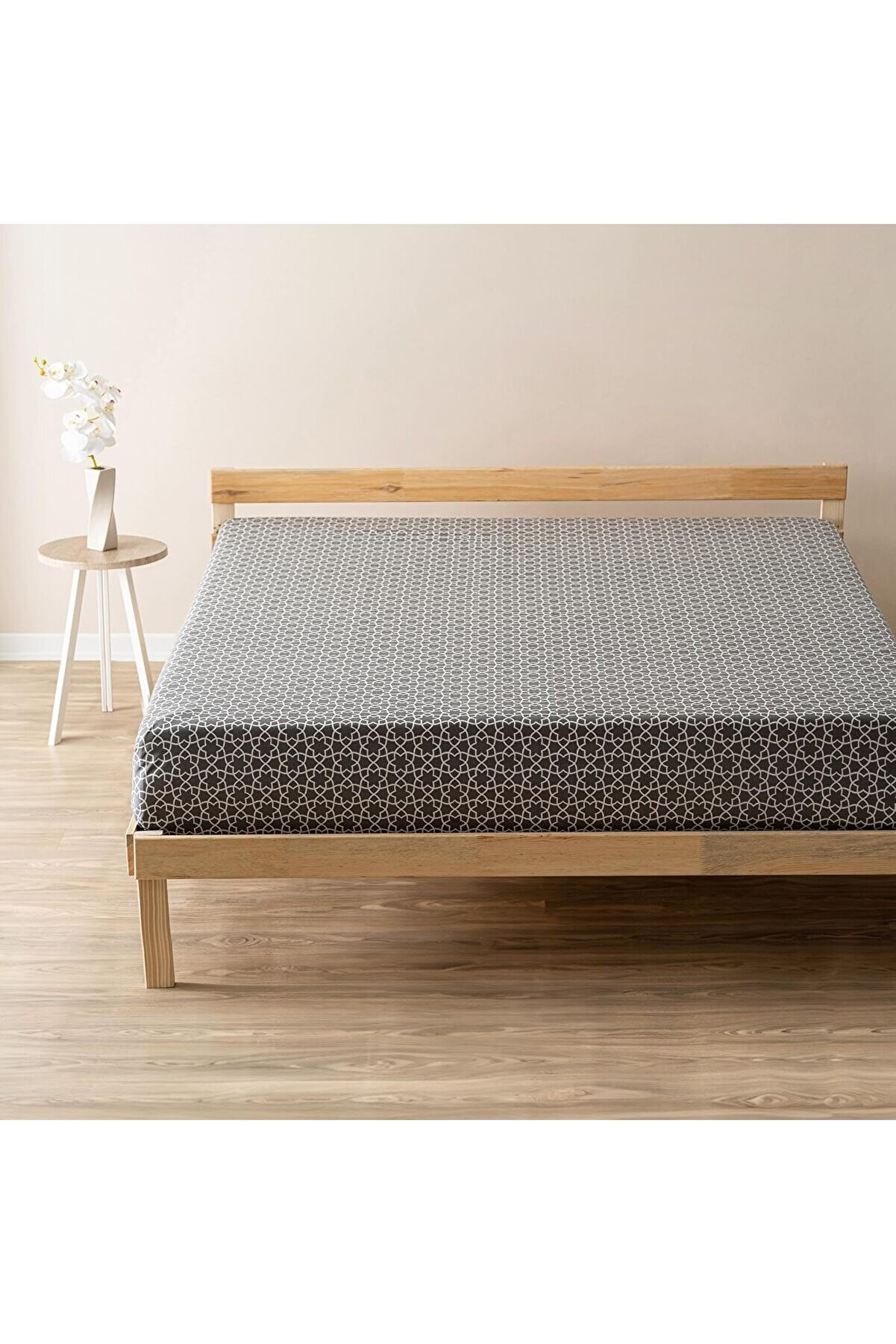 STOREMAX snShop | Mix & Match | Blanj |%100 Pamuklu Çift Kişilik 240 x 260 Çarşaf Antrasit 467437