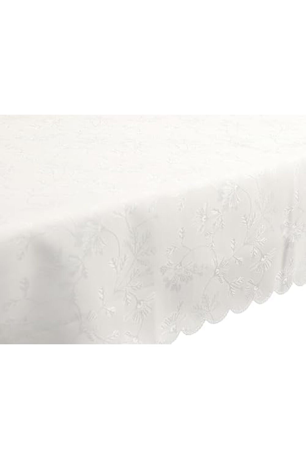 Oskyshopc Ayana Kare Masa Örtüsü Ekru 150Cm Newdesi̇ng 842385