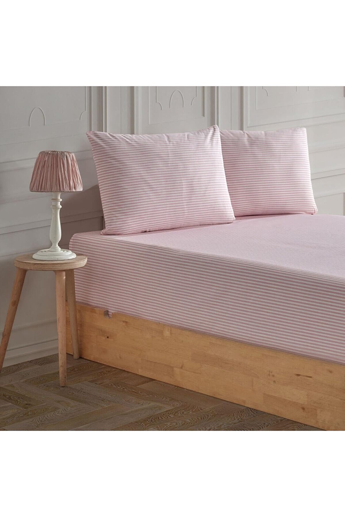 STOREMAX Mix & Match | Oriana |%100 Pamuklu Çift Kişilik Çarşaf Seti Pembe