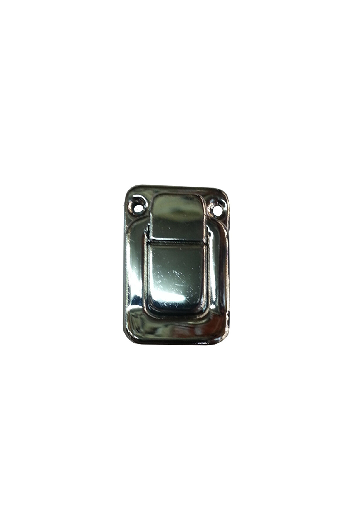 evimdeyokyok Yaylı Bavul Kilidi - 32x48mm, Nikel, 100 Adet