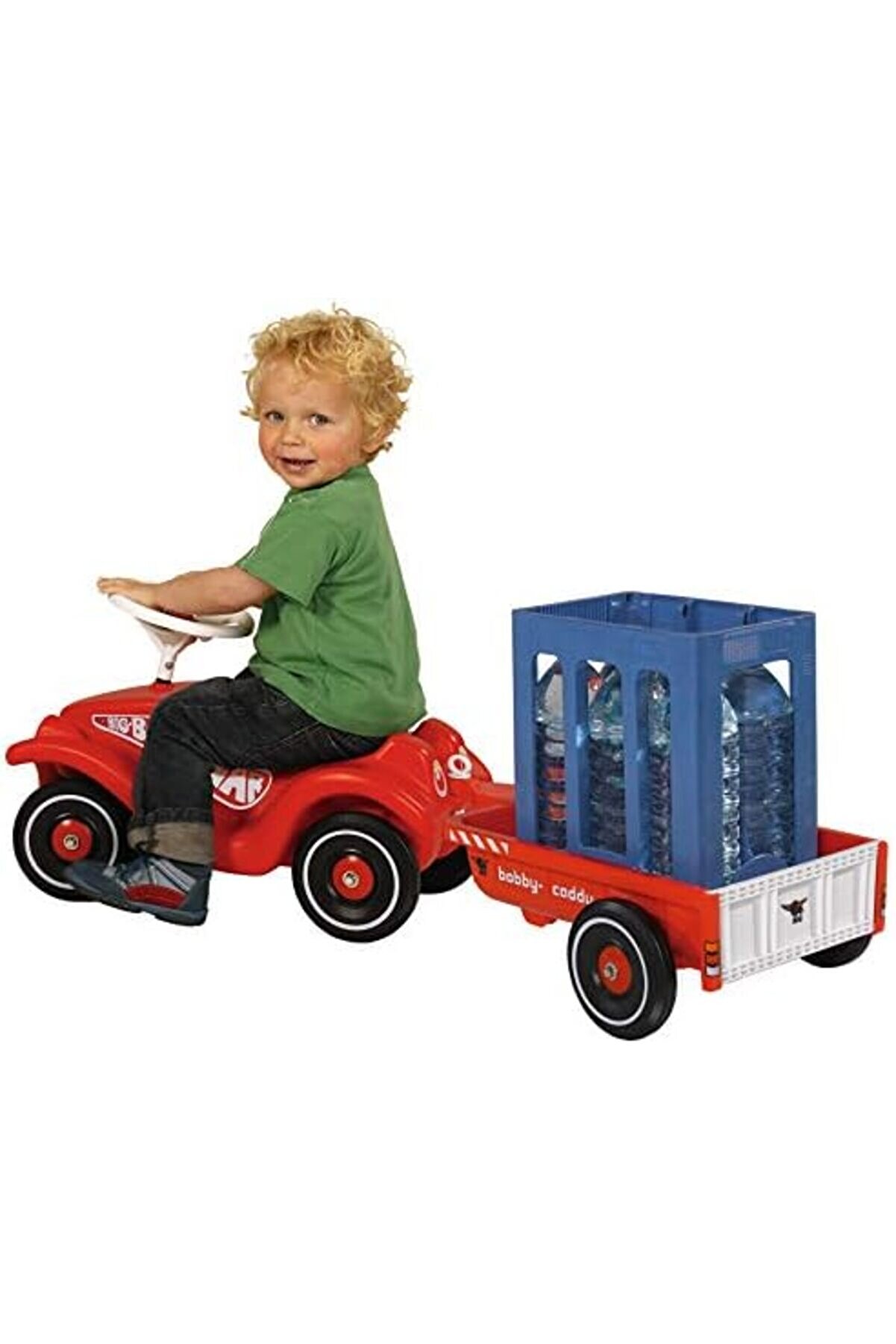 Trendymr 800056292, Bobby Car Römork, 8 Li̇tre Yükleme Ve 25 Kg Kapasi̇te, Geni̇ş Bagaj Hacmi̇, Kolay