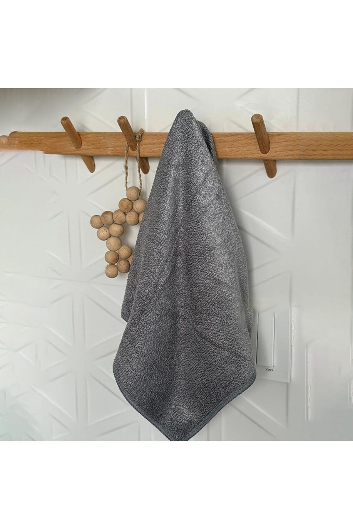 STOREMAX GÇAVM Adet) Mikrofiber Mutfak Temizlik Bezi, 3'lü Set, İnox Evye ve Yer Temizliği için, 40x40 c