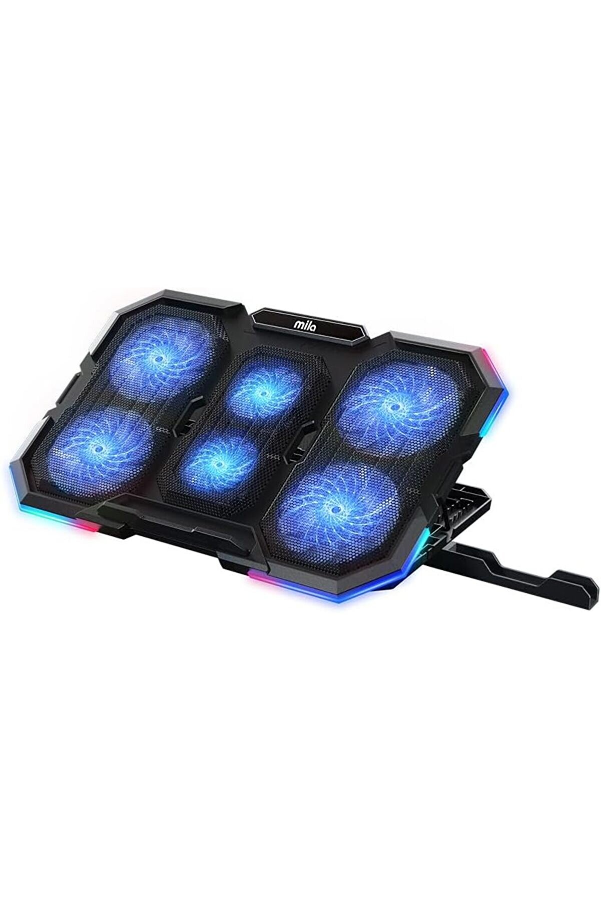 Mi̇la Seri̇si̇ M6 R-Type 13-17 İnch Uyumlu 2200 Rpm, Rgb Işıklı, 6 Fan, Telefon Stand, 2 Us