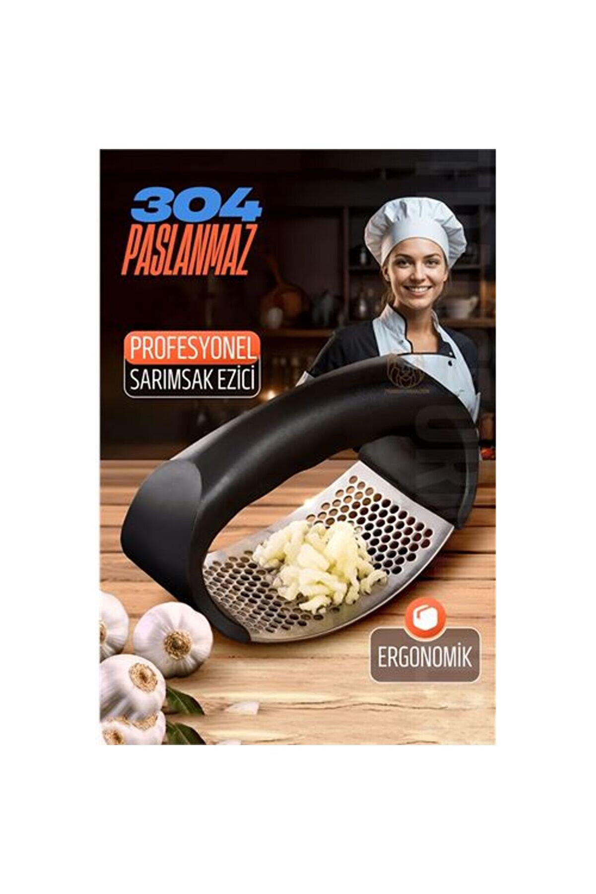 Toptan Bulurum Sarımsak Ezici Zencefil Meyve Ezici 304 Paslanmaz Çelik
