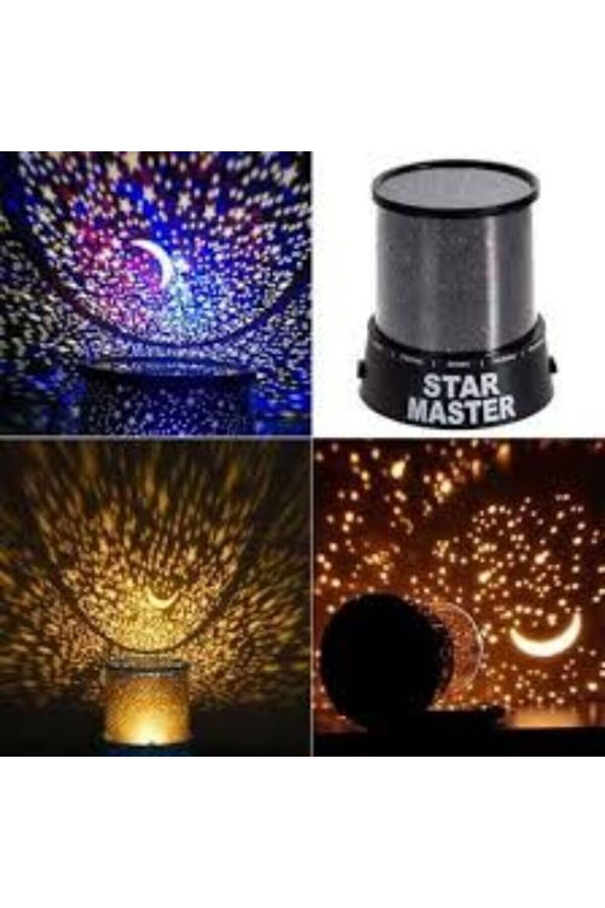 Ethab Ti̇caret Duvara Işık Yıldız Yansıtan Stak Master Gece Lambası